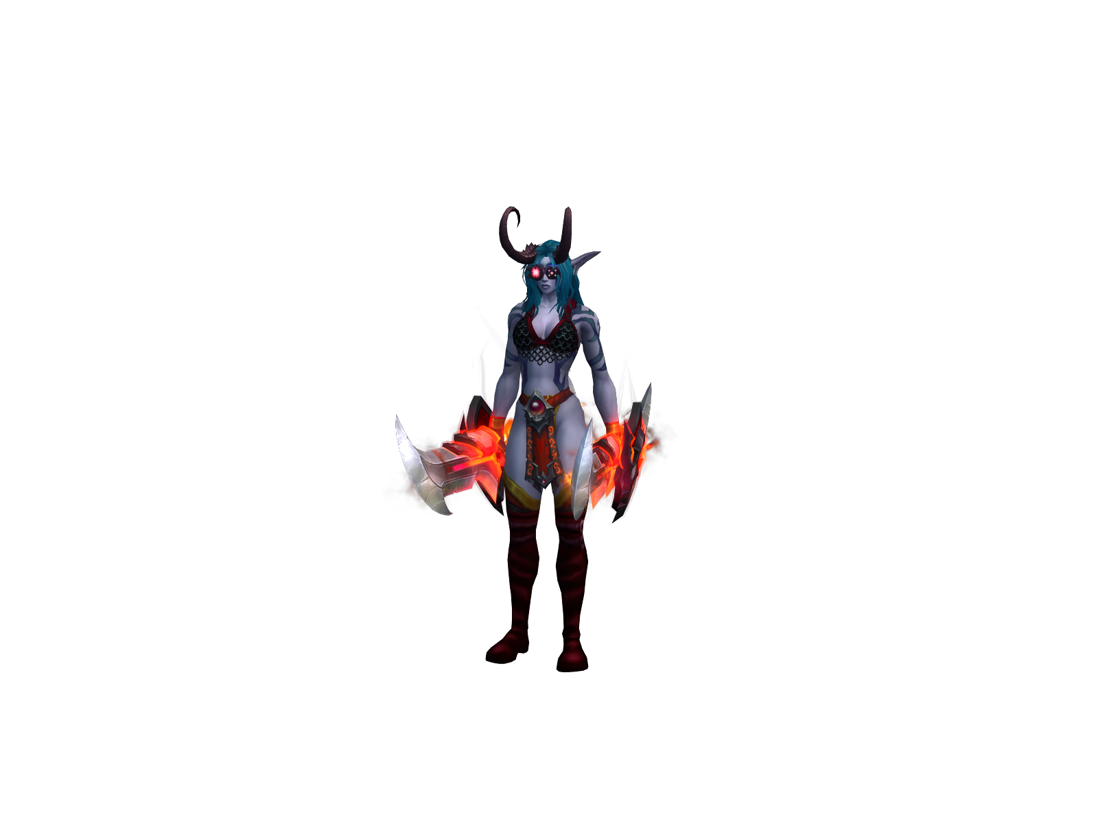 Uwubeam 3D character render