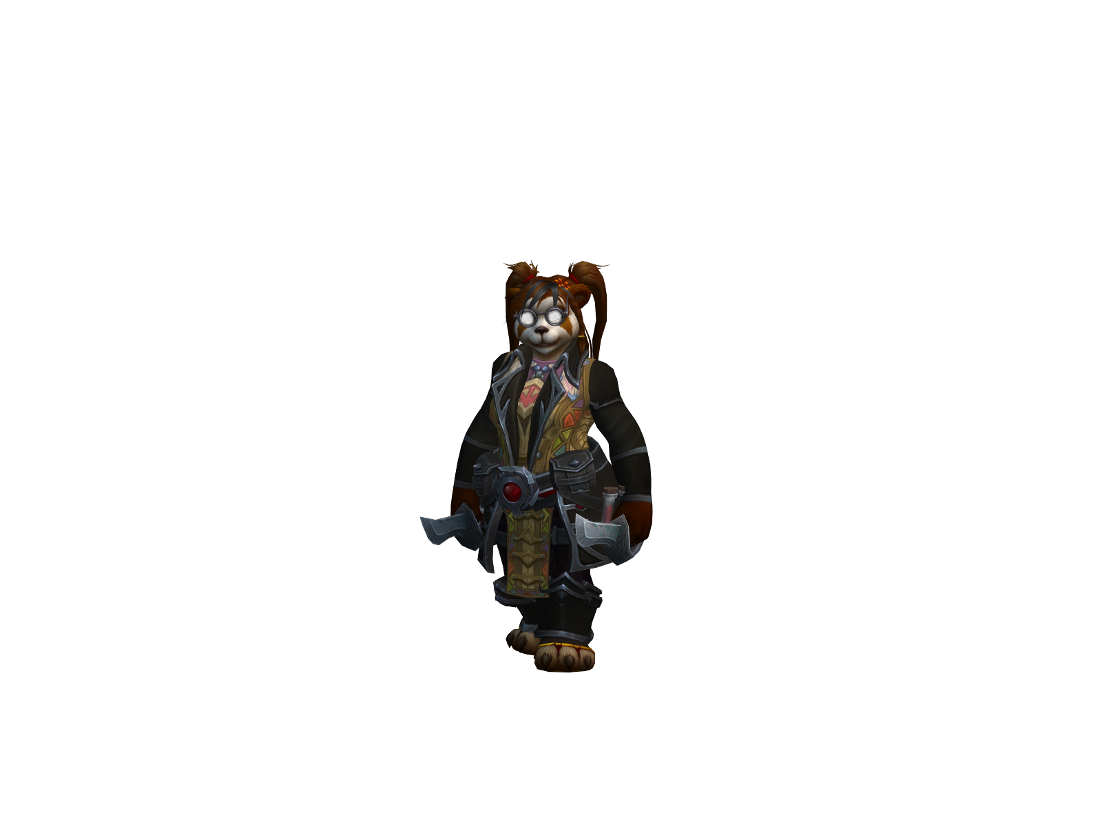 Buttestabbe 3D character render