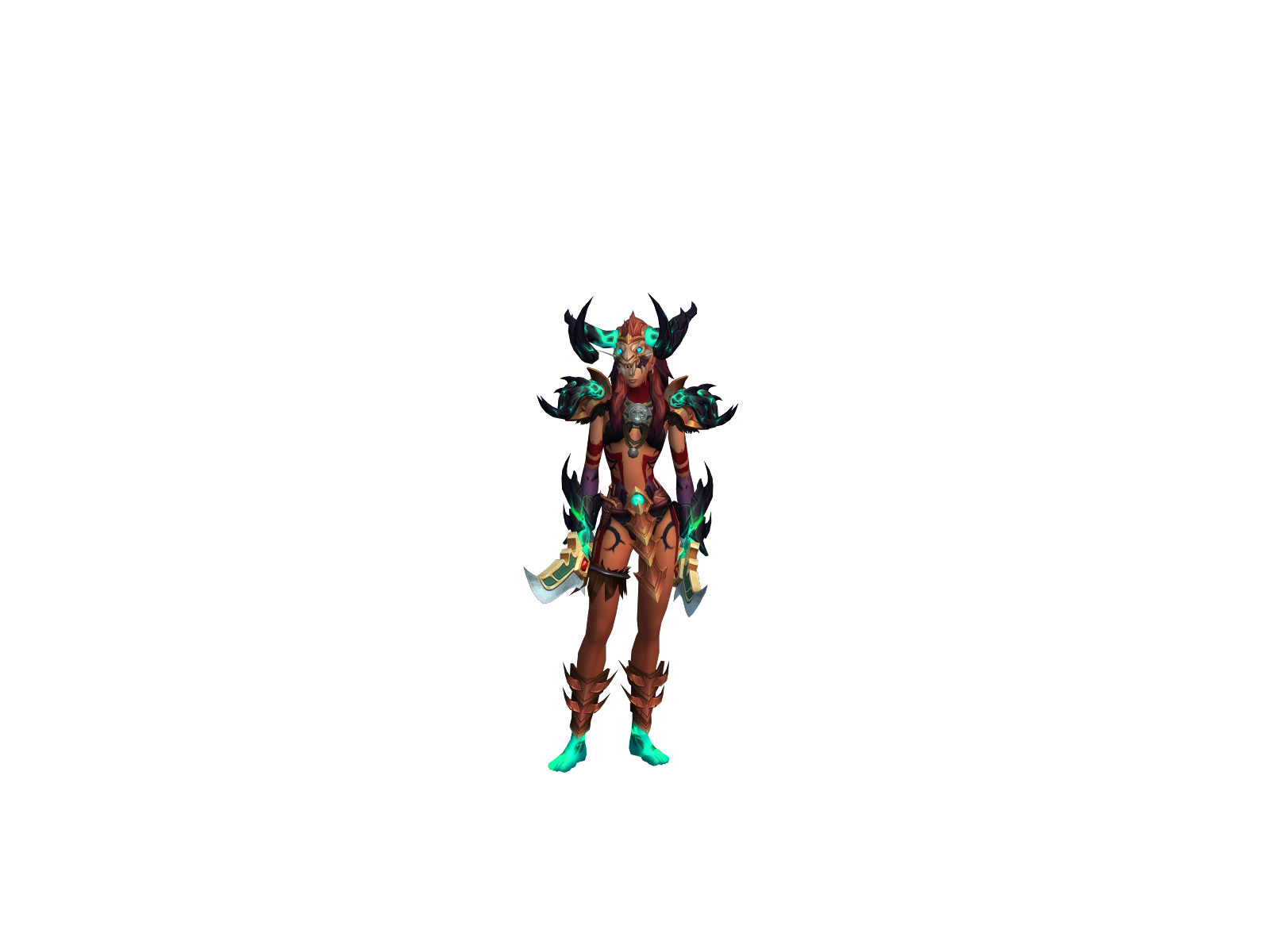 Cariafelwing 3D character render