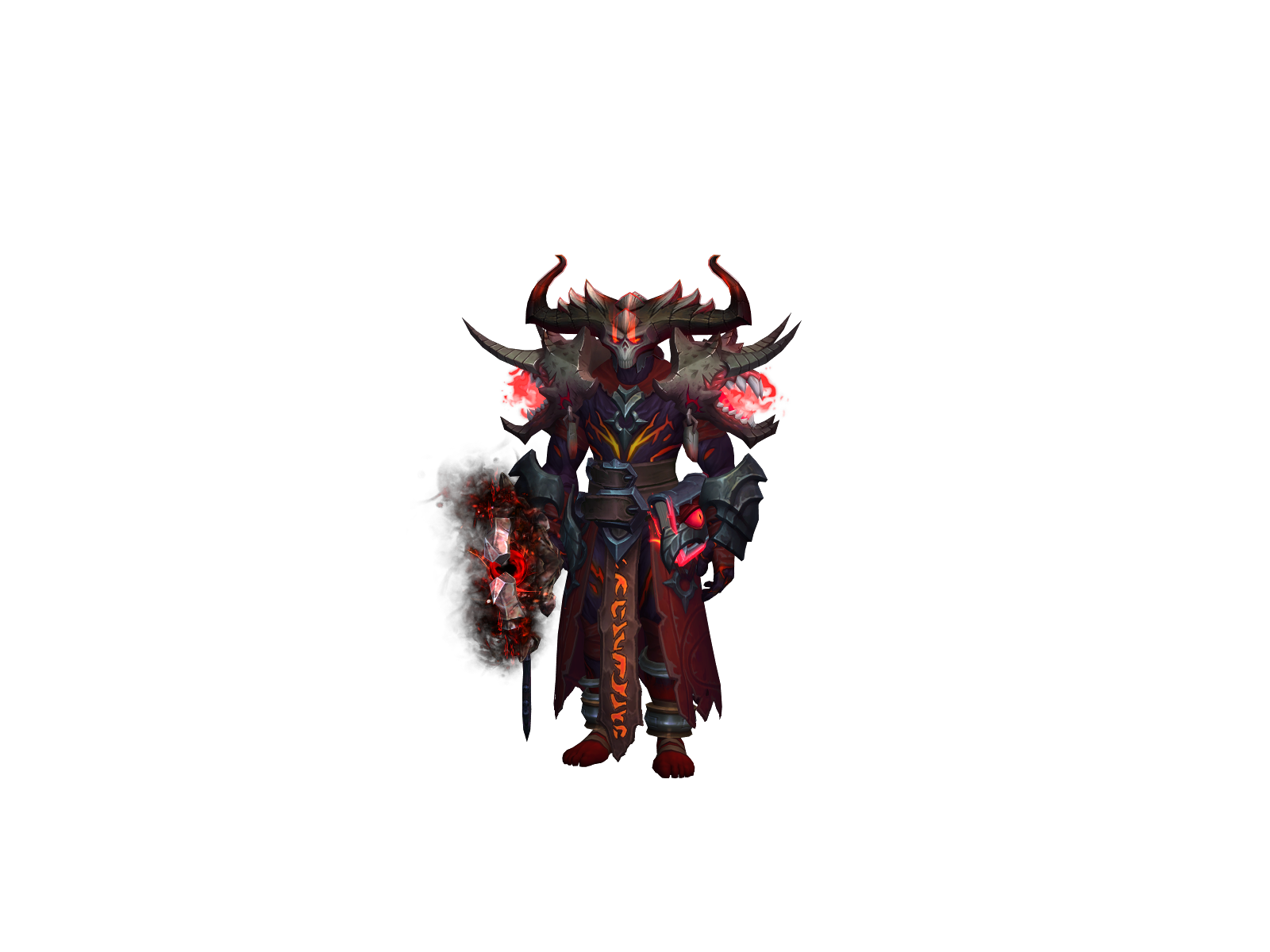 Damdochael 3D character render