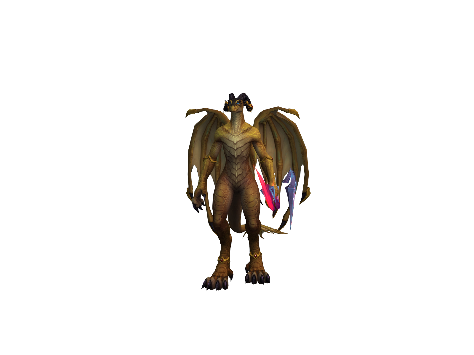 Llanah 3D character render