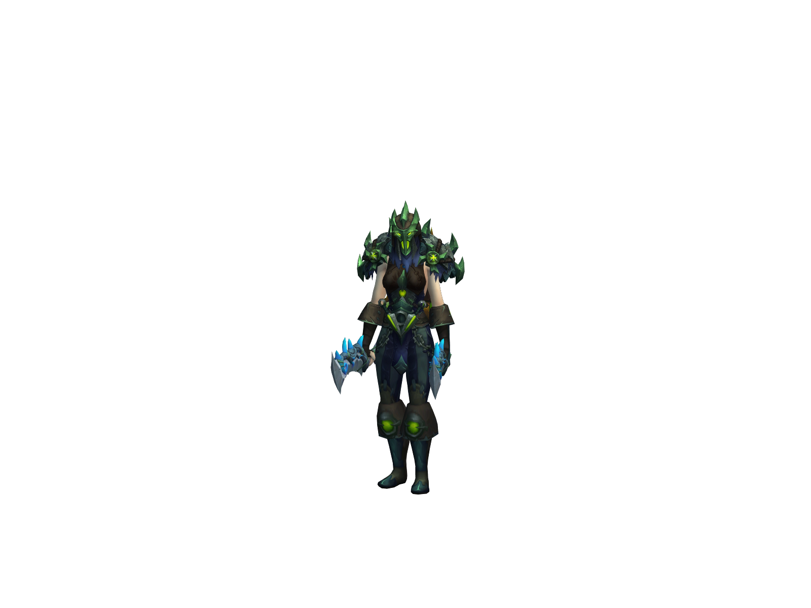 Turbone 3D character render