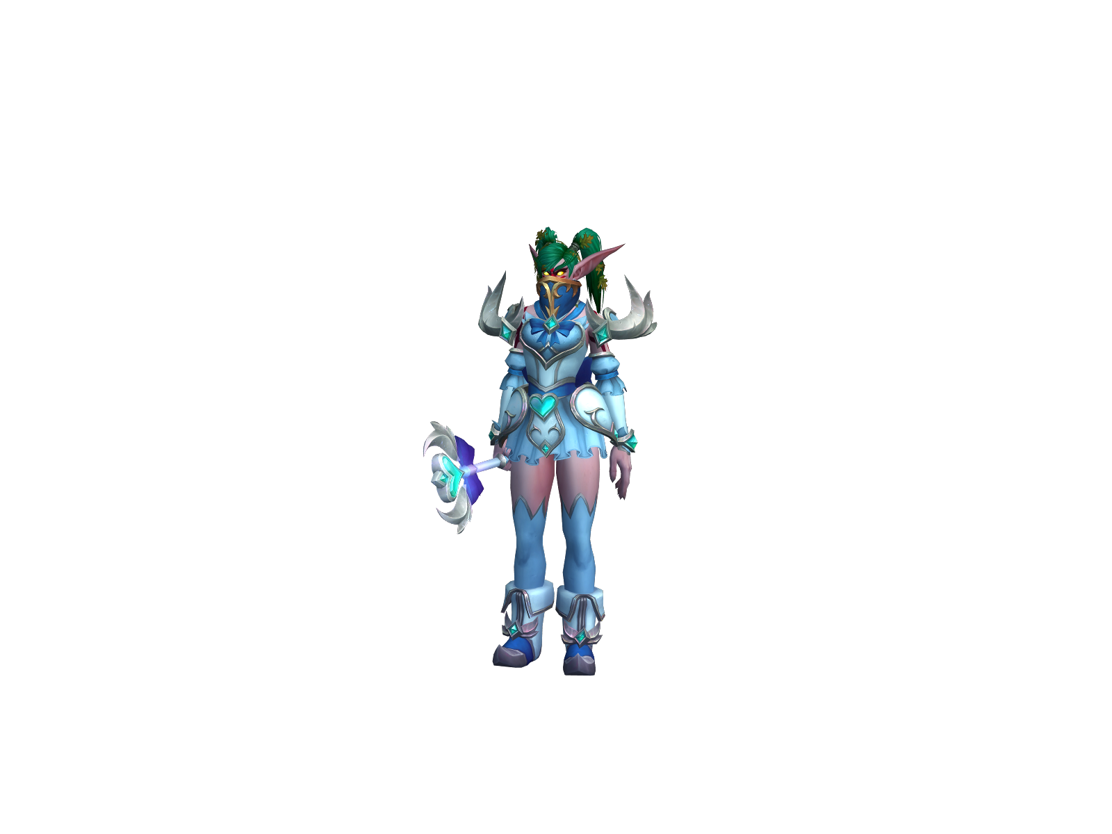 Gachapon 3D character render