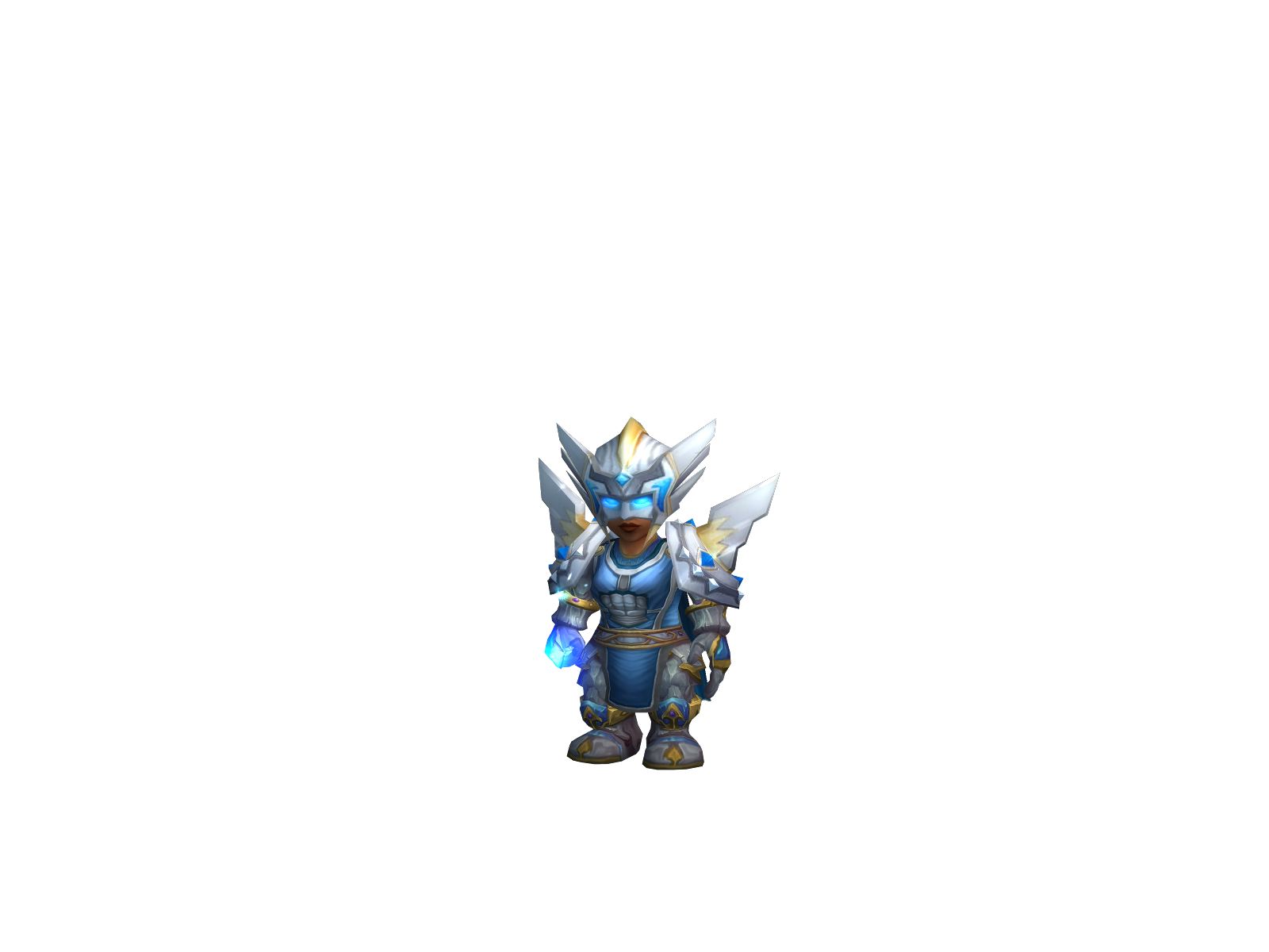 Pwague 3D character render