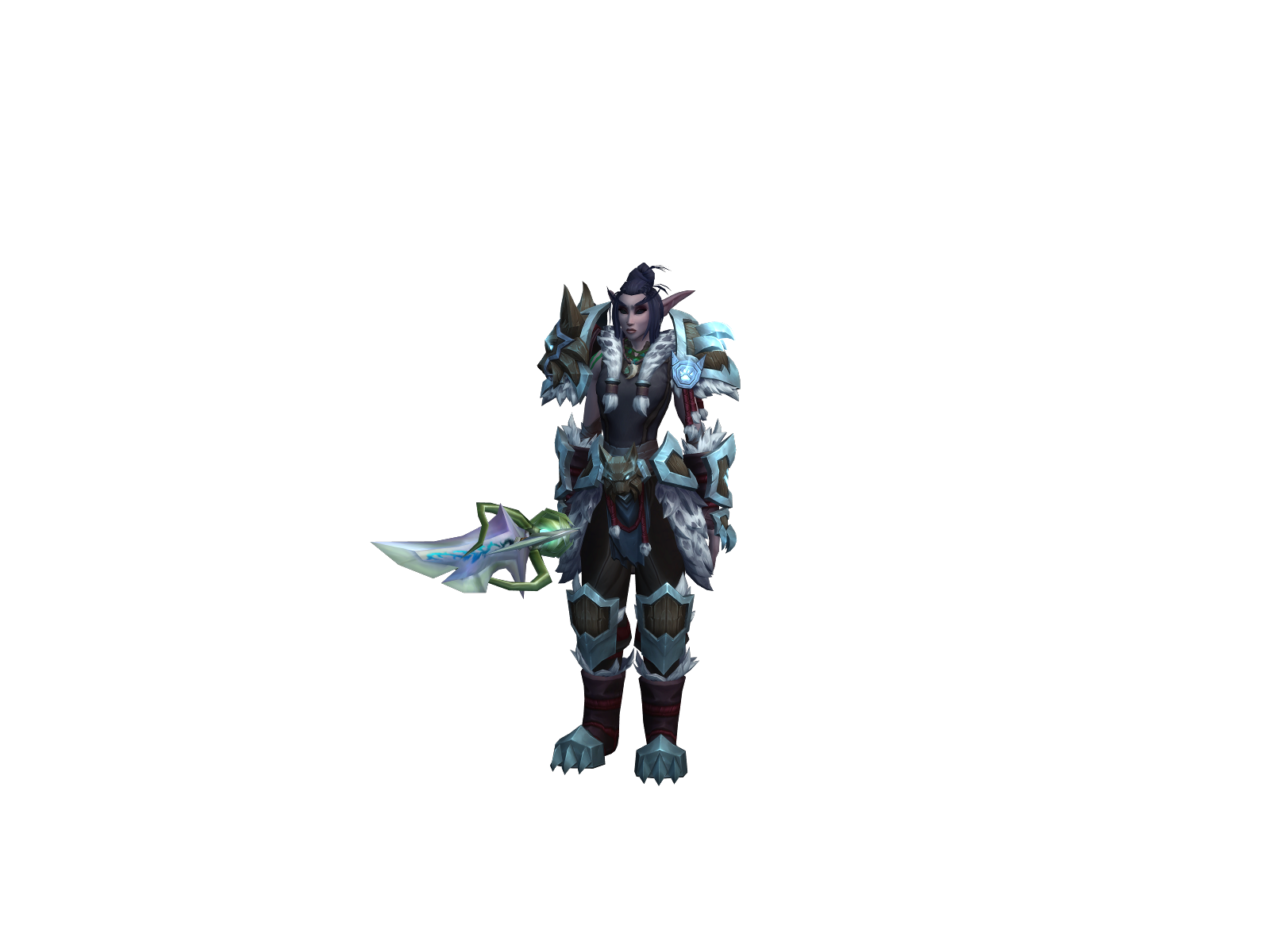 Rawrbish 3D character render