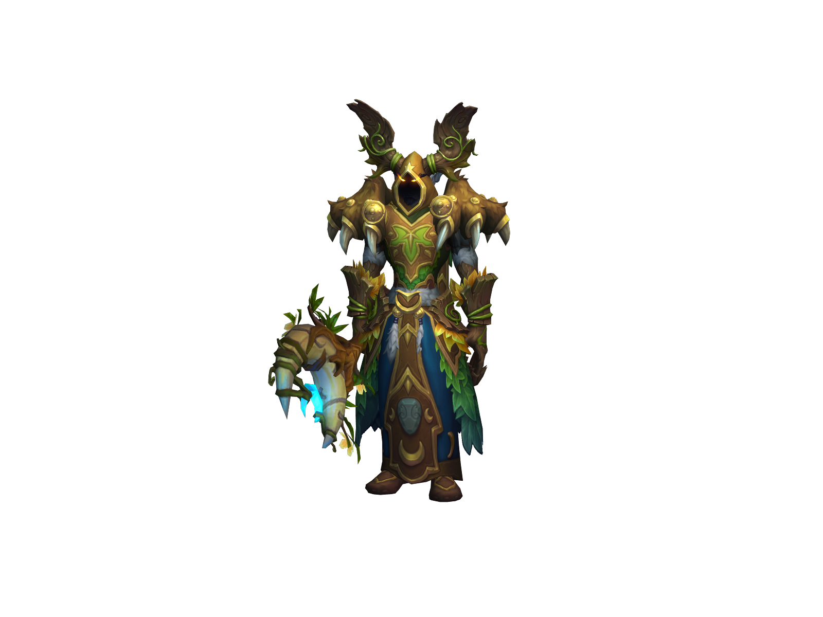 Vandraven 3D character render