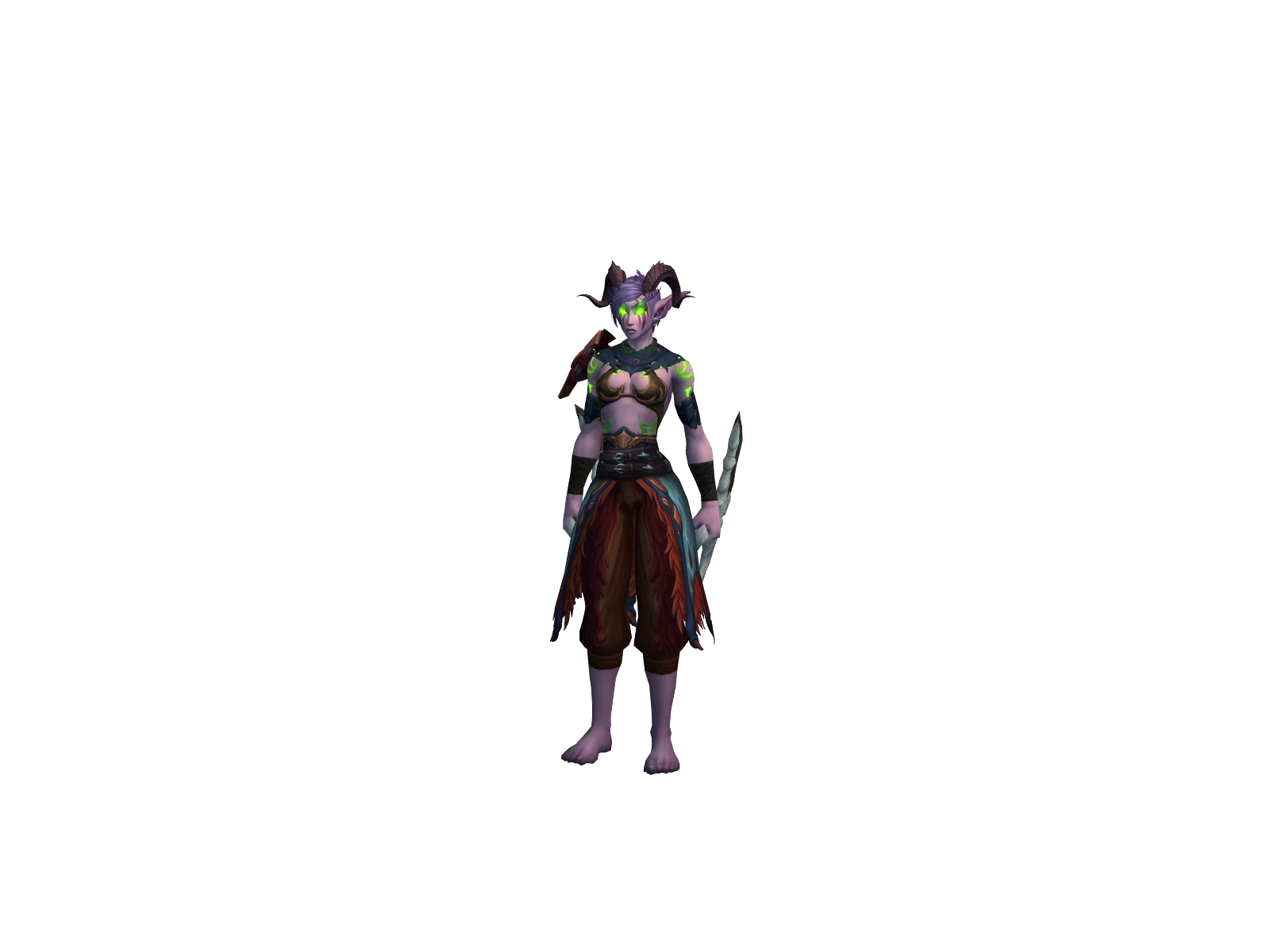 Eveleana 3D character render