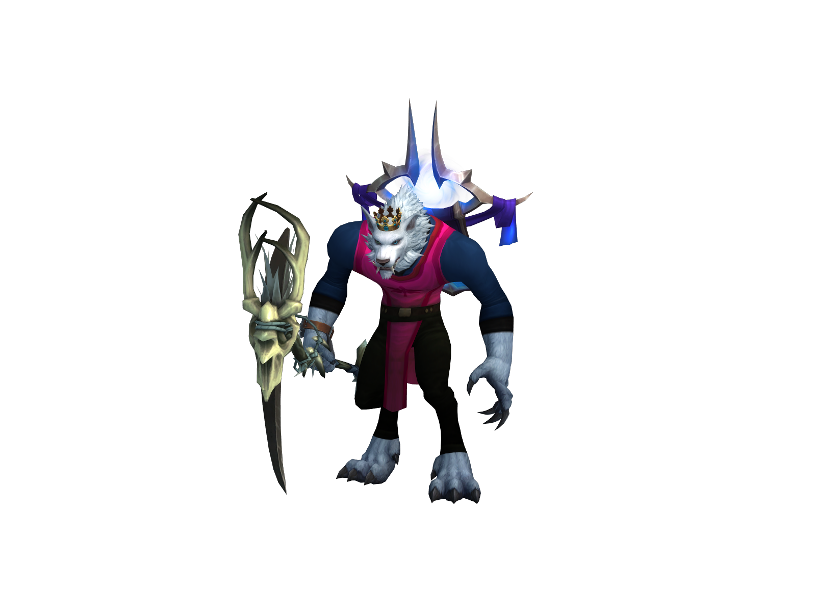 Maught 3D character render