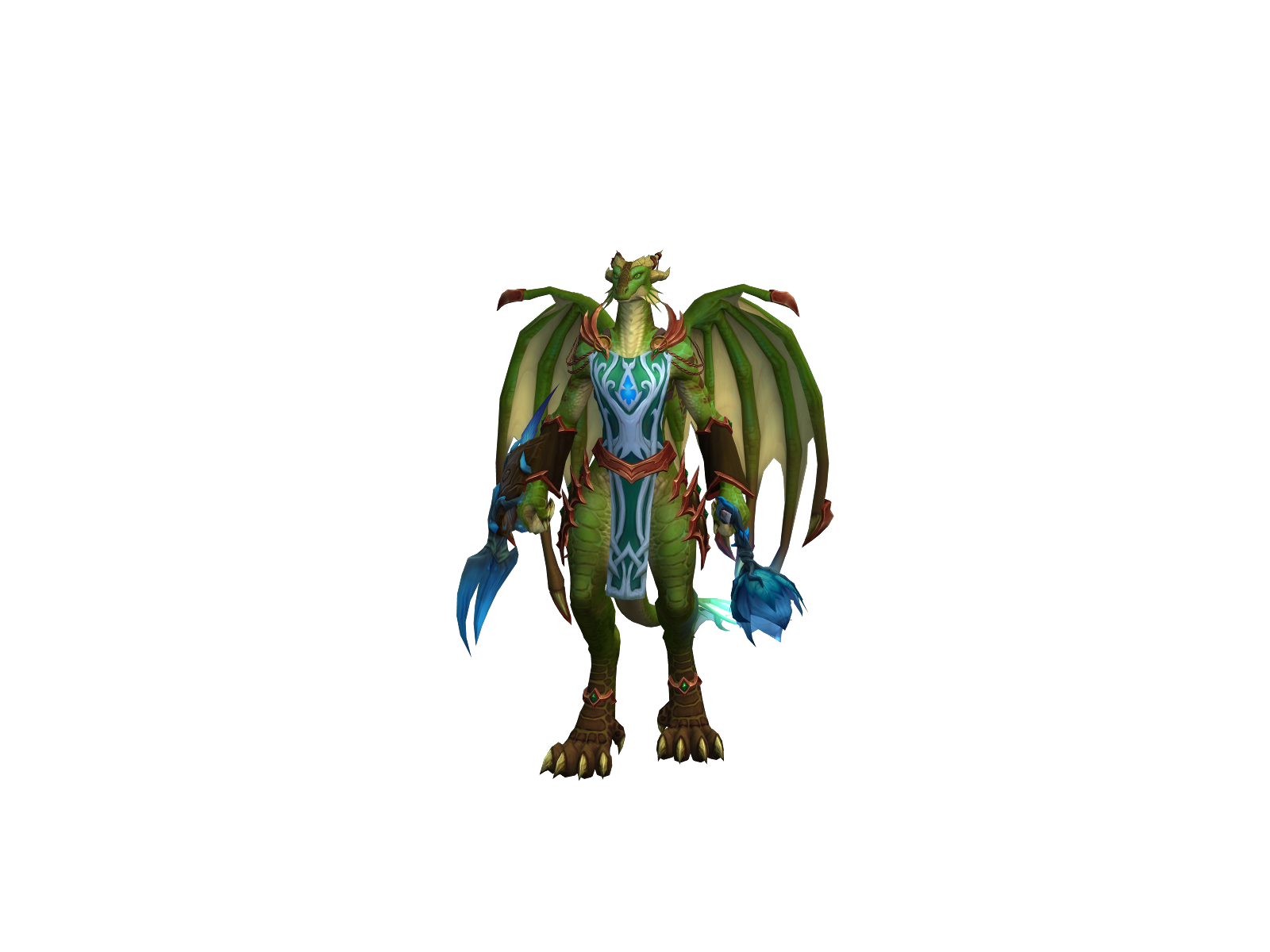 Evelody 3D character render