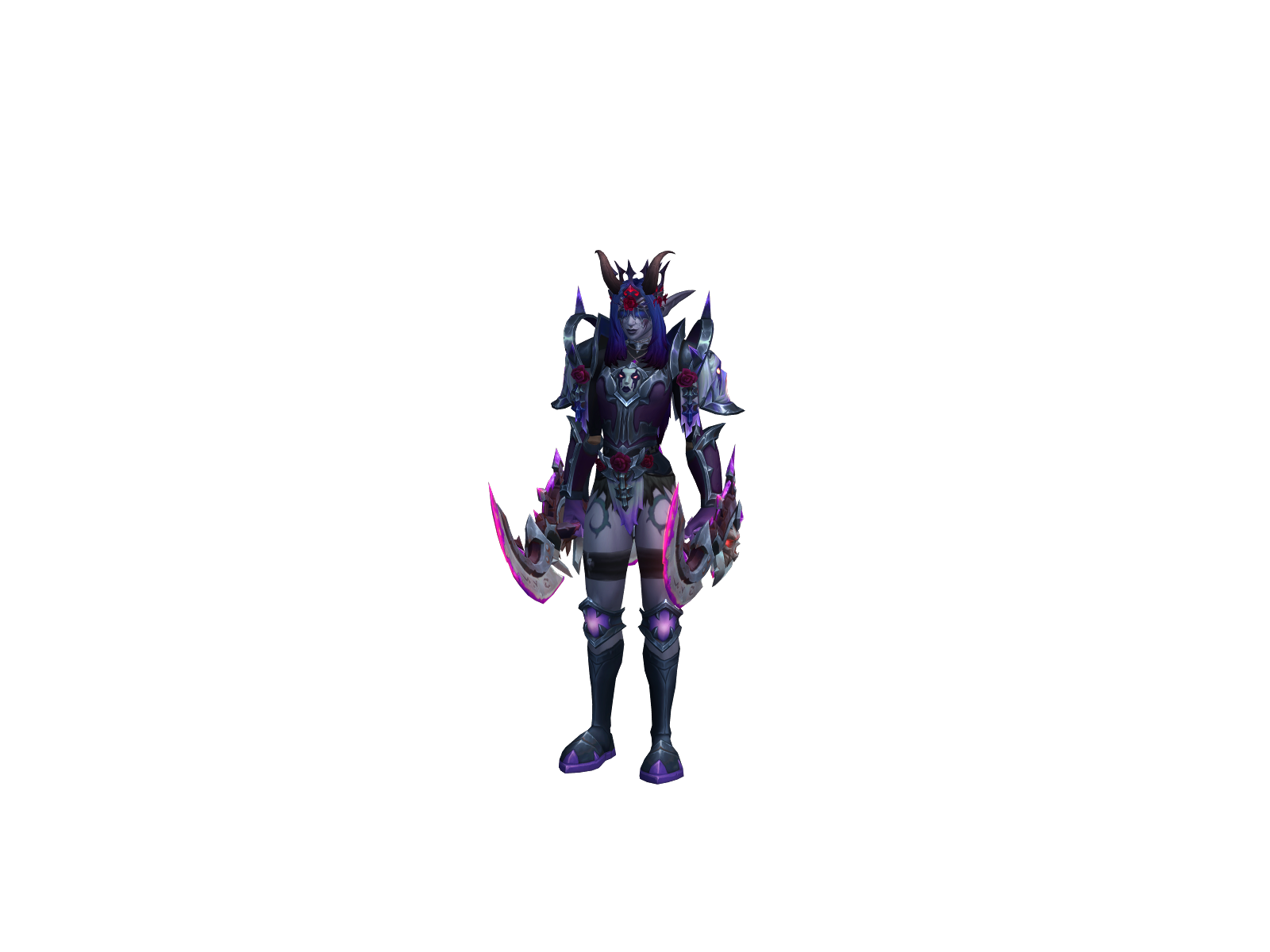 Serinia 3D character render