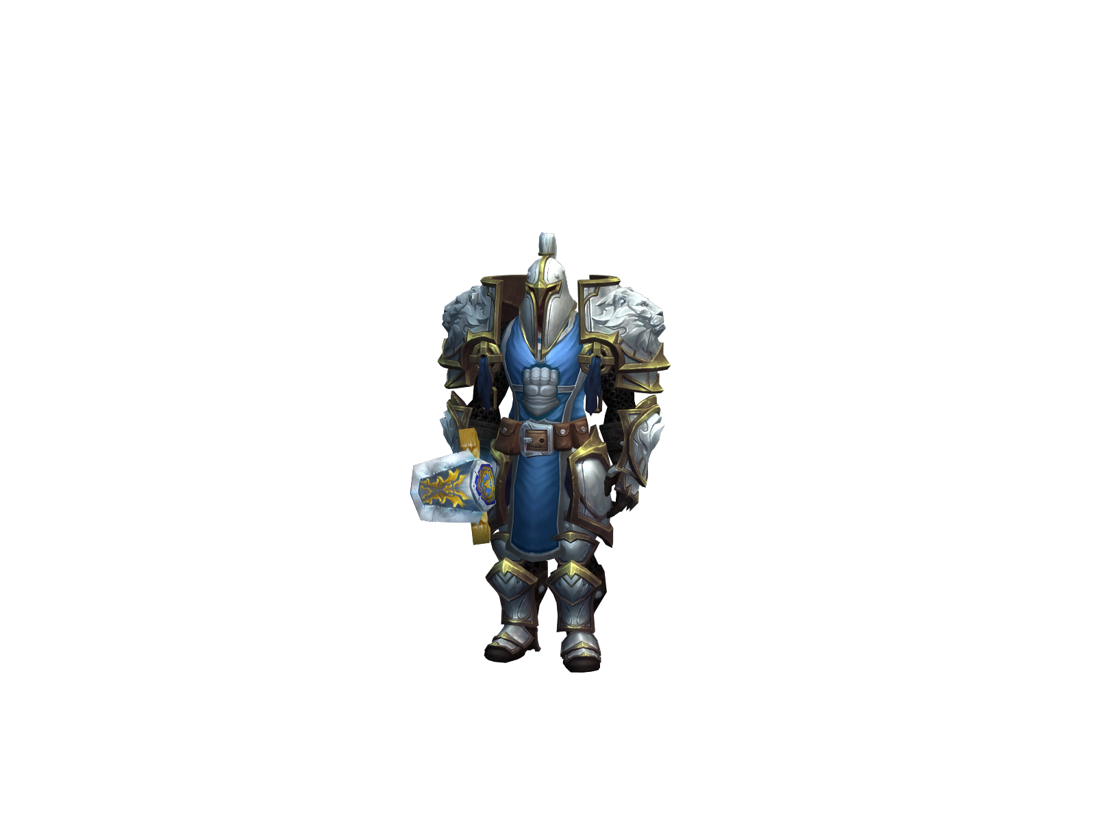 Théüdric 3D character render