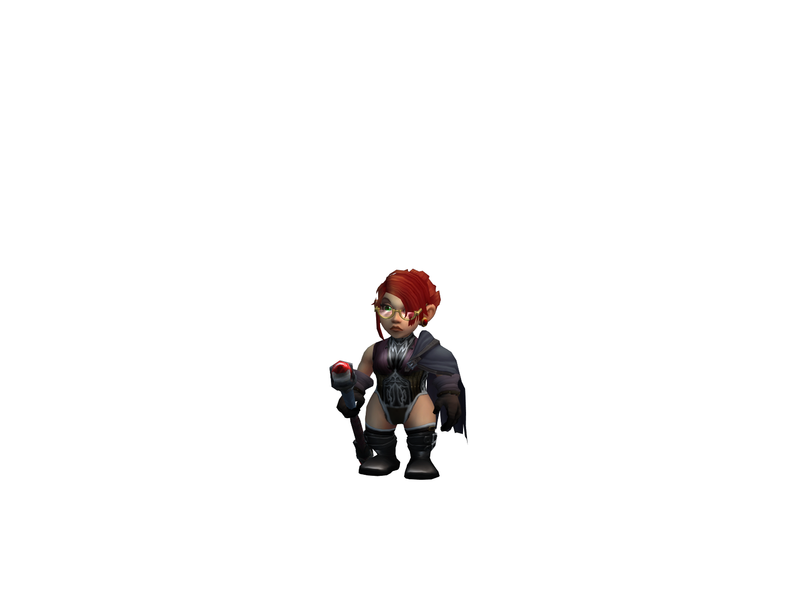 Macchinista 3D character render