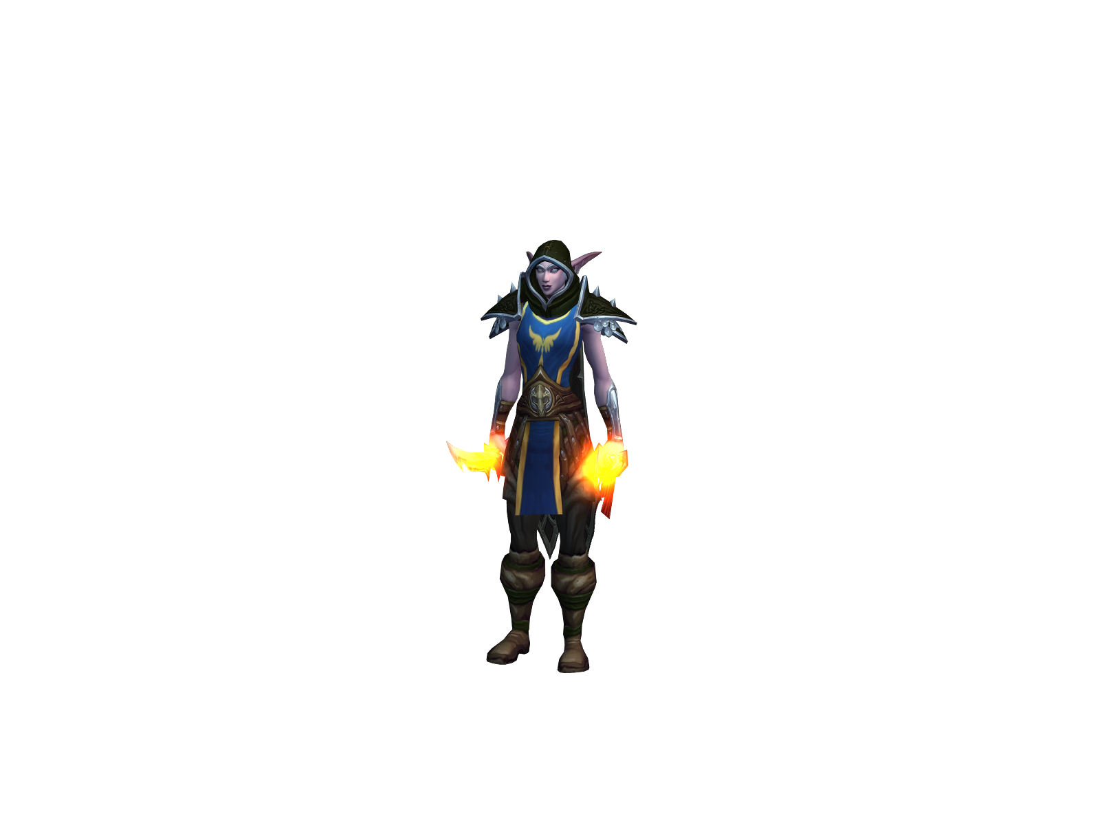 Phellow 3D character render
