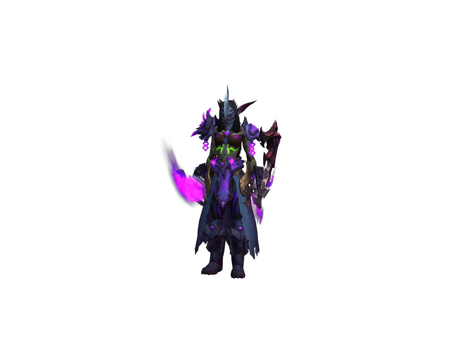 Xavara 3D character render