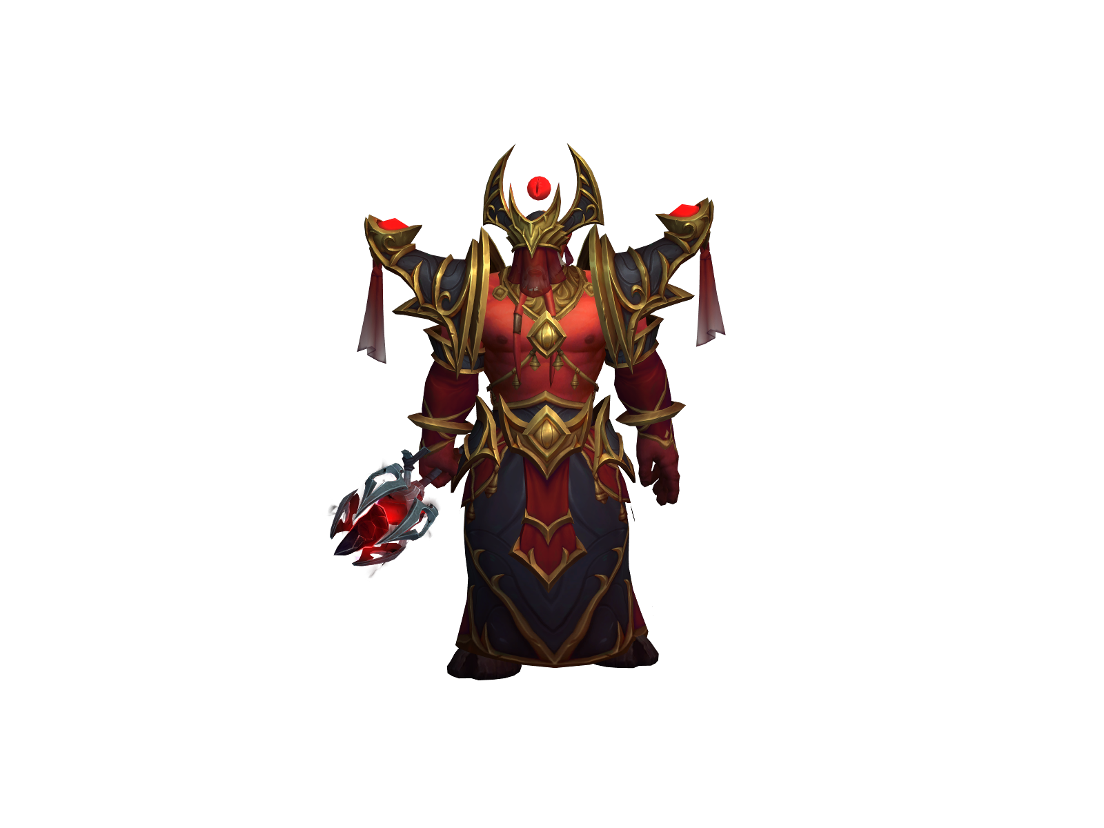 Gomindas 3D character render