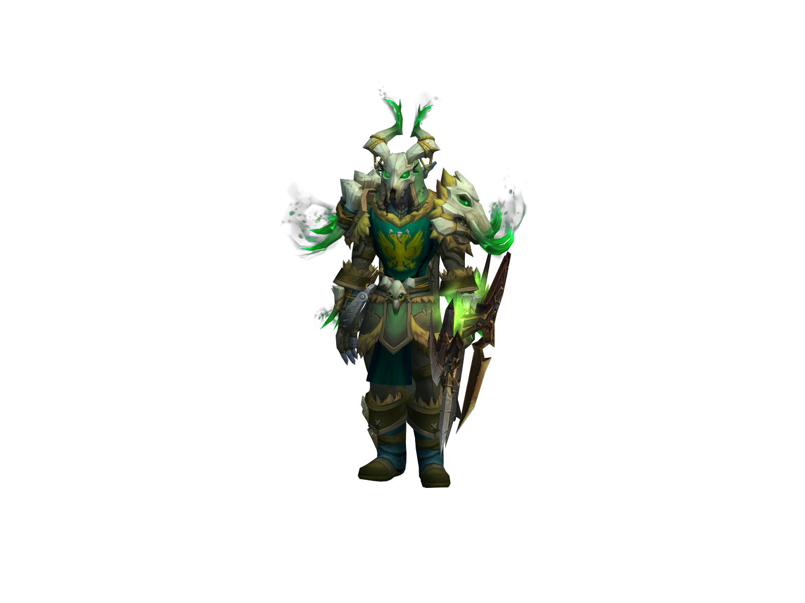 Sombeau 3D character render