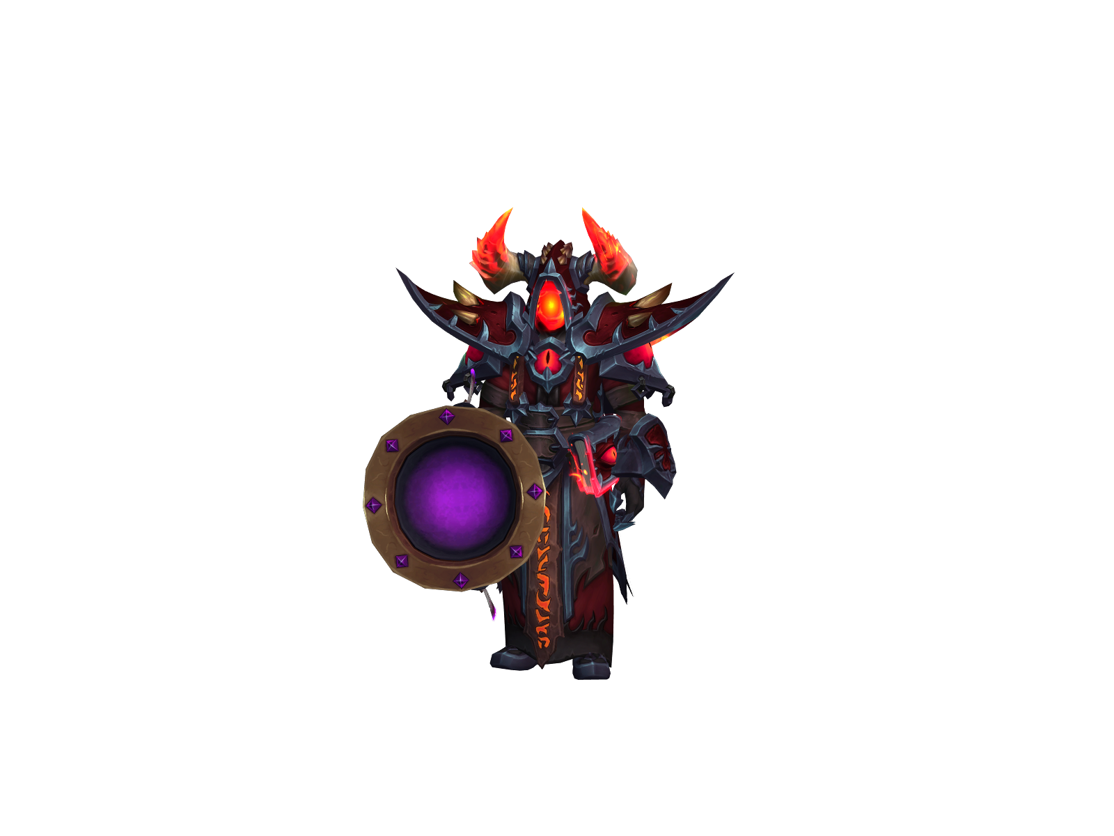 Garwarlock 3D character render