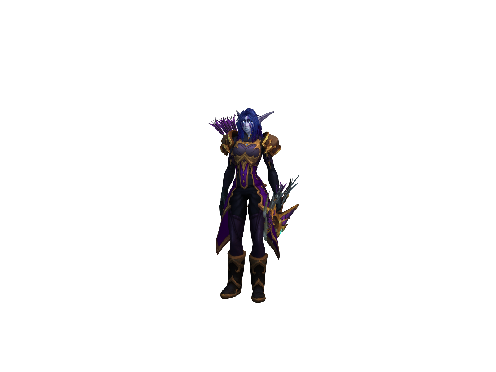 Eladrièl 3D character render