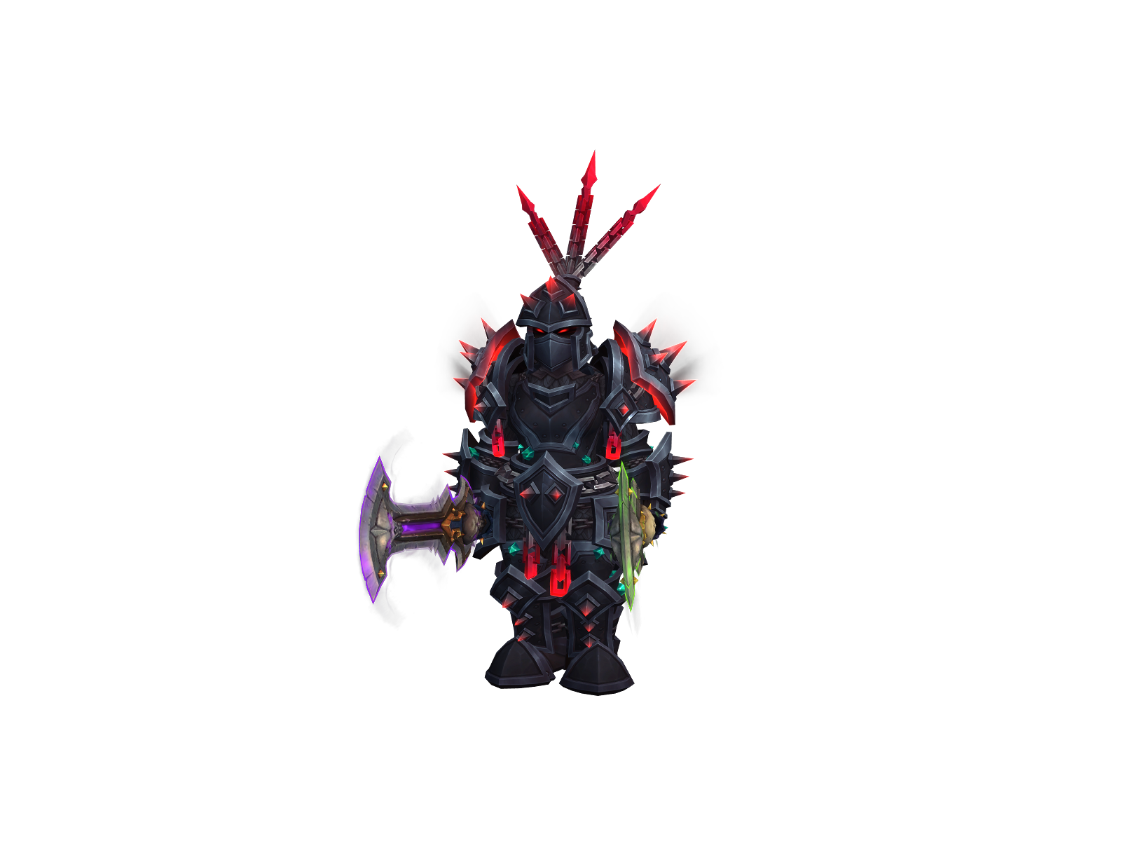 Sixarakinn 3D character render