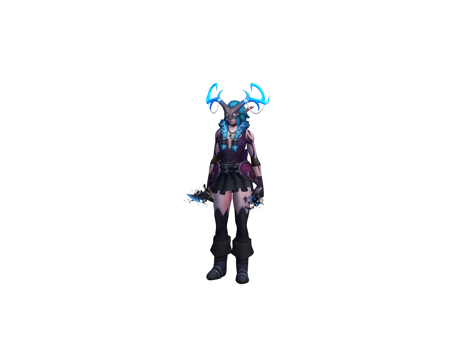 Mareanìe 3D character render
