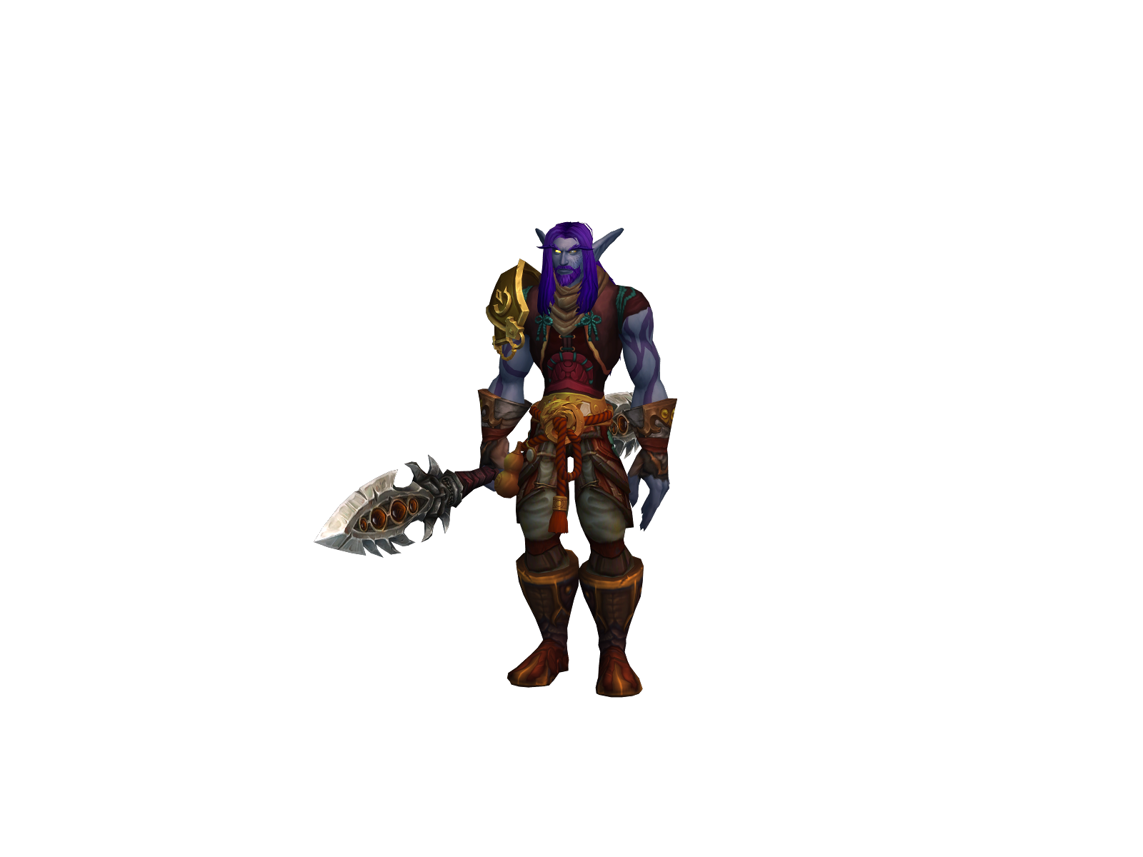 Imbalance 3D character render