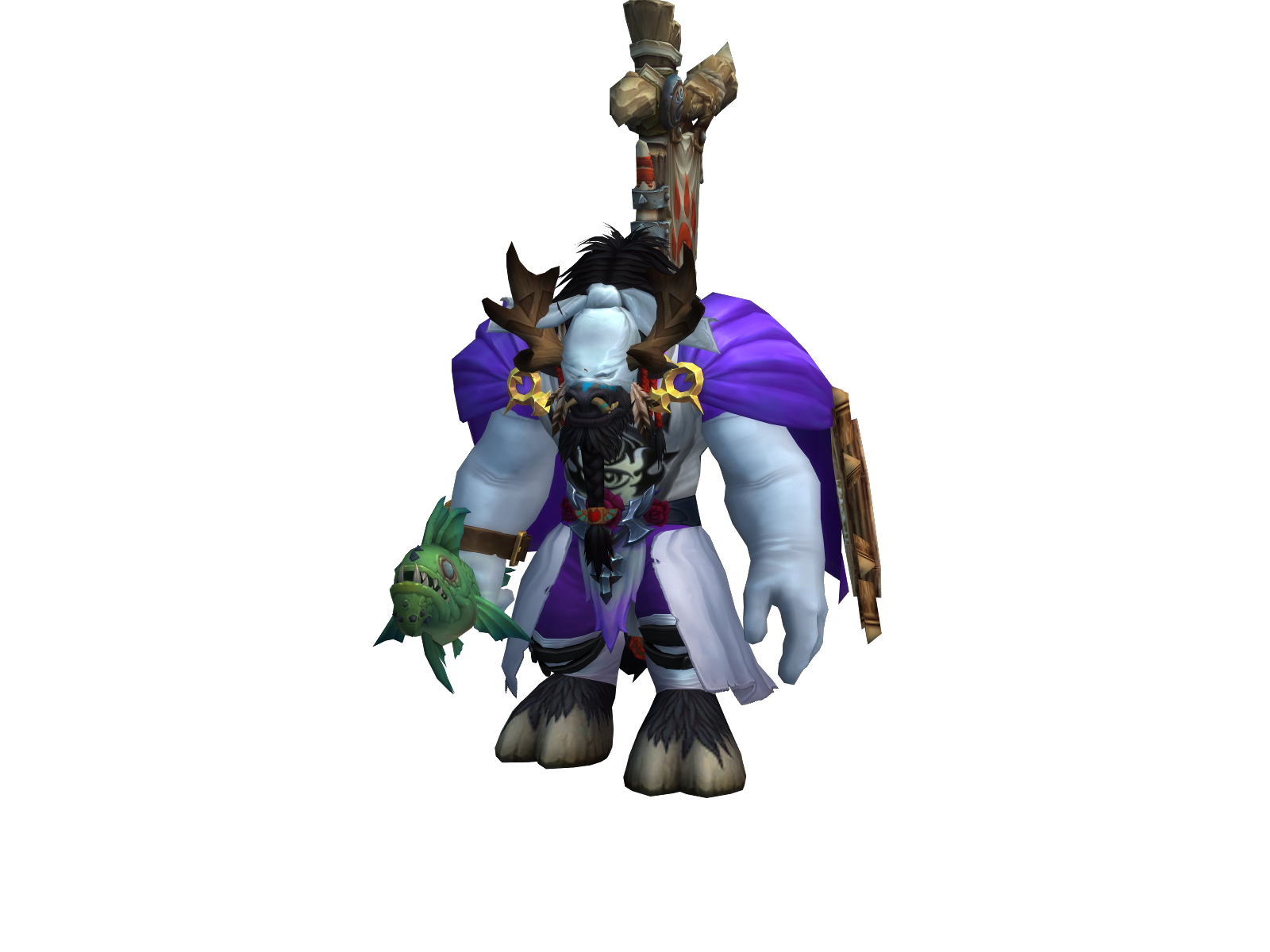 Tìdal 3D character render