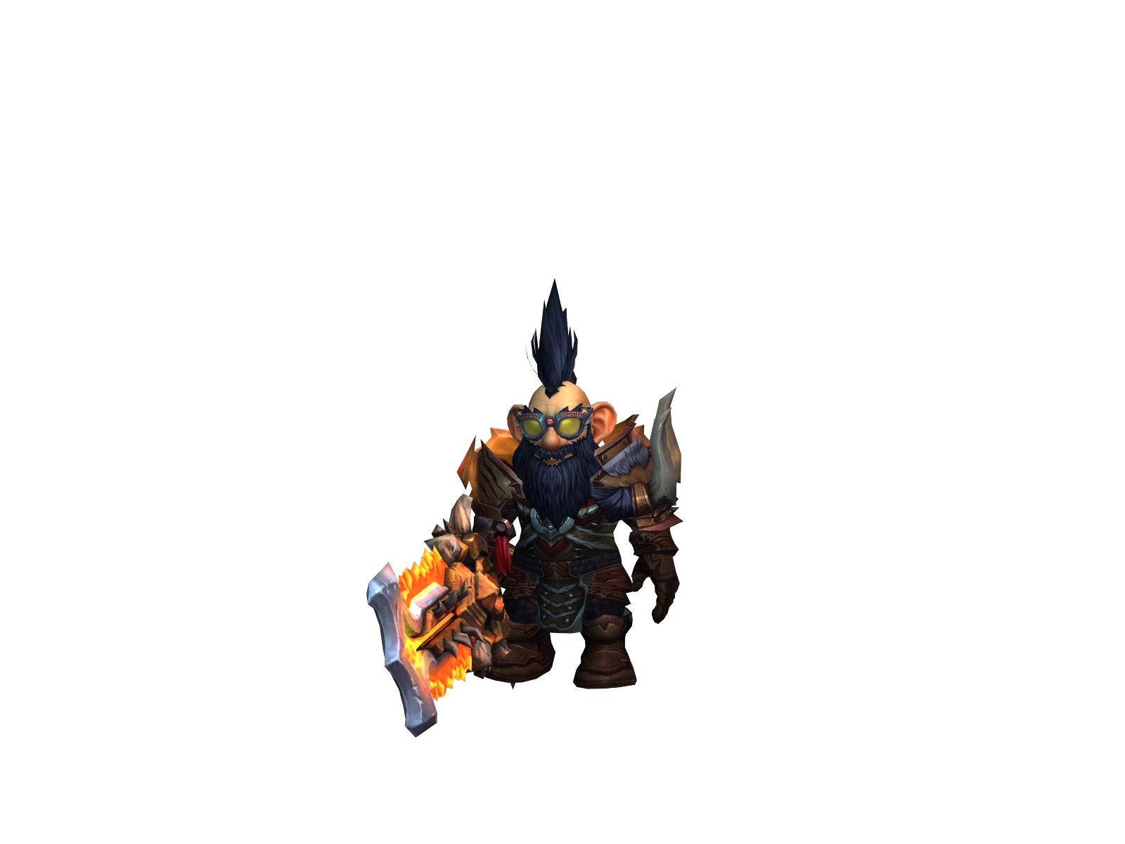 Yukicide 3D character render