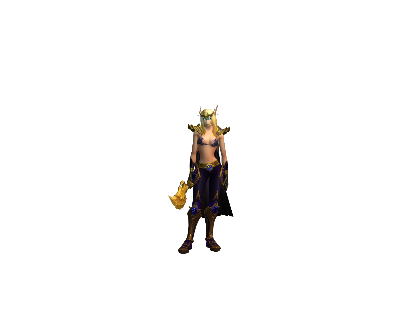 Eluvium 3D character render