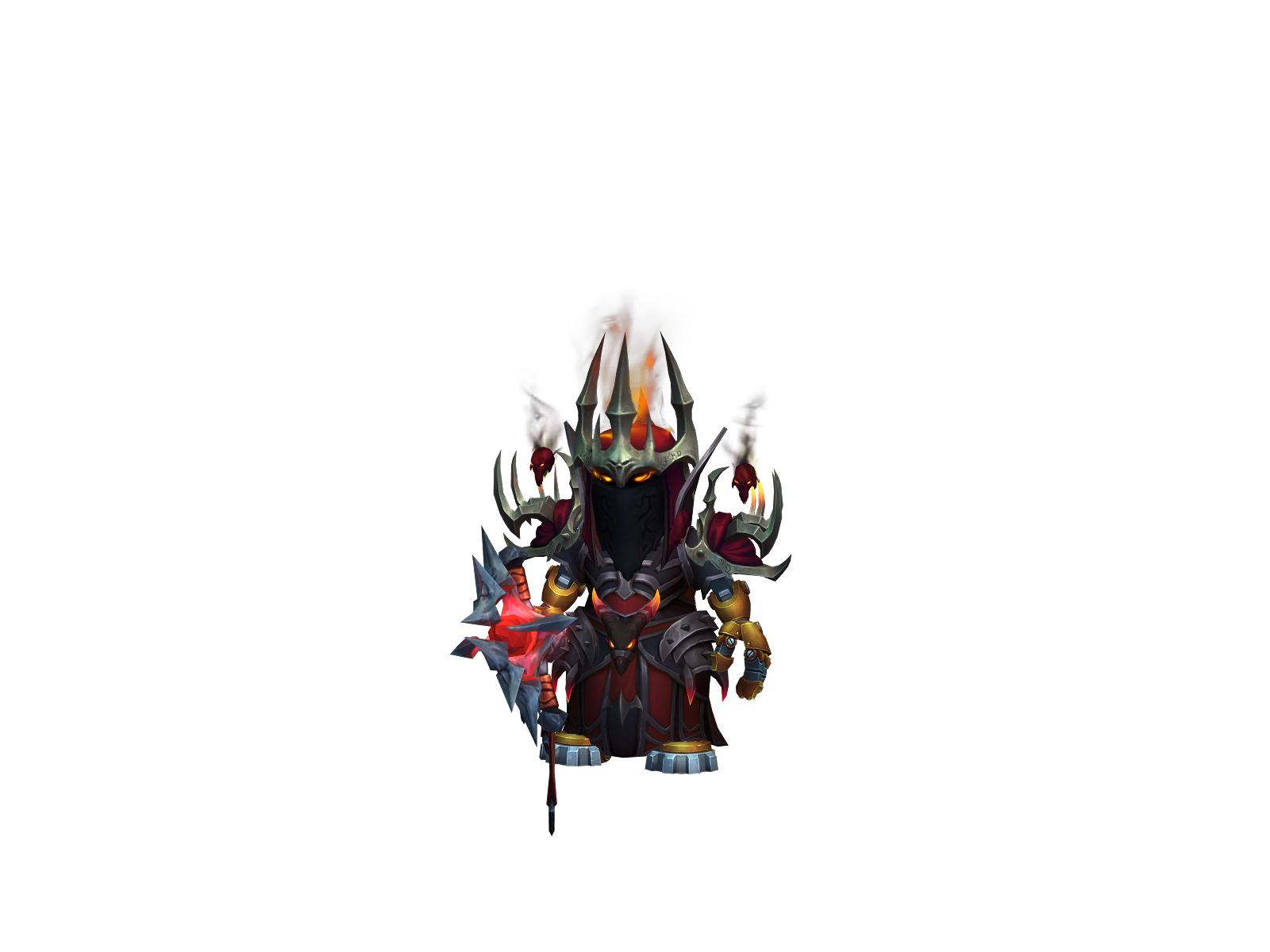 Spullif 3D character render