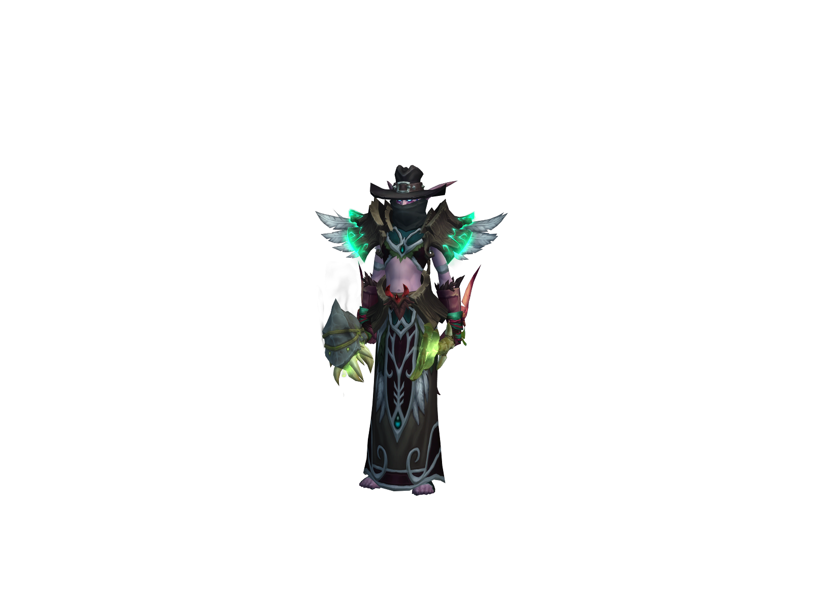 Jamii 3D character render