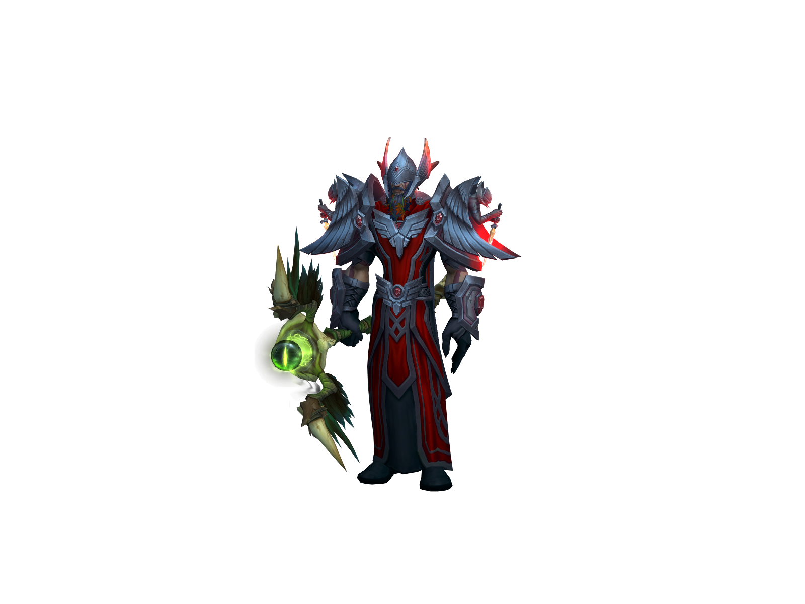 Fotmpriest 3D character render