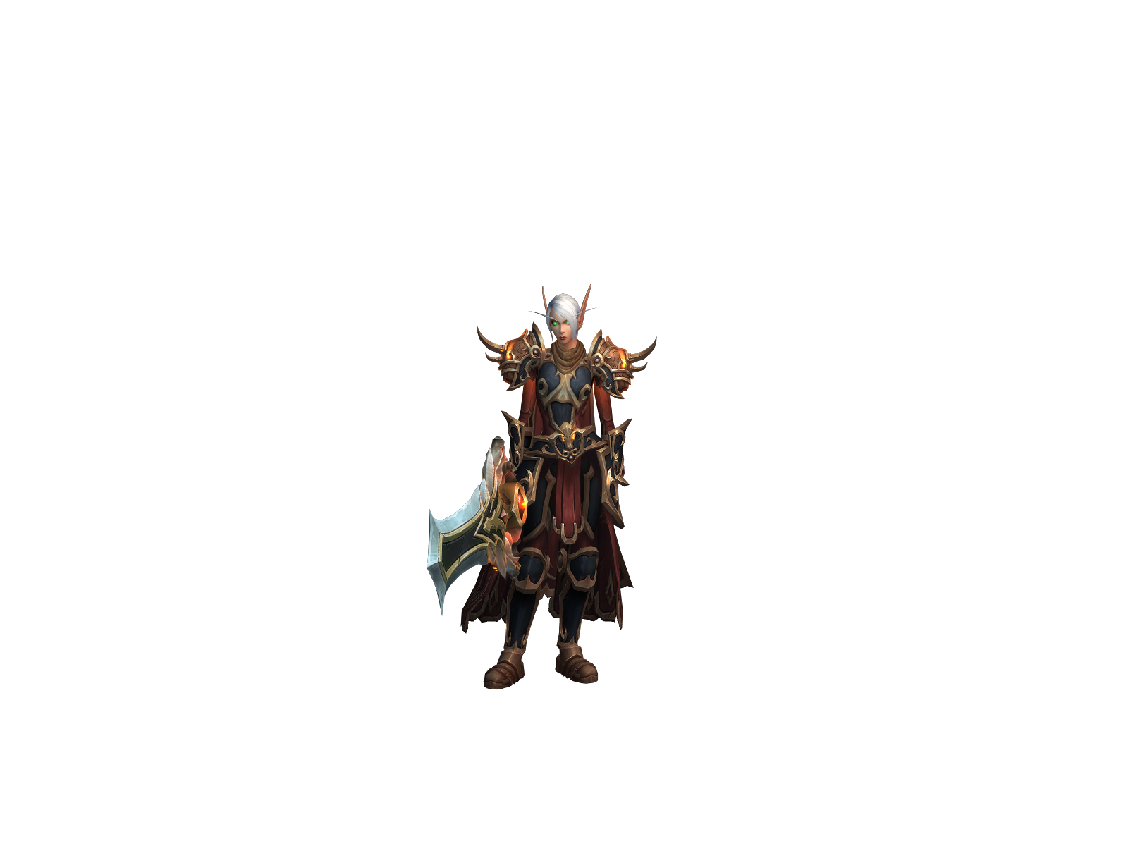 Sinishki 3D character render