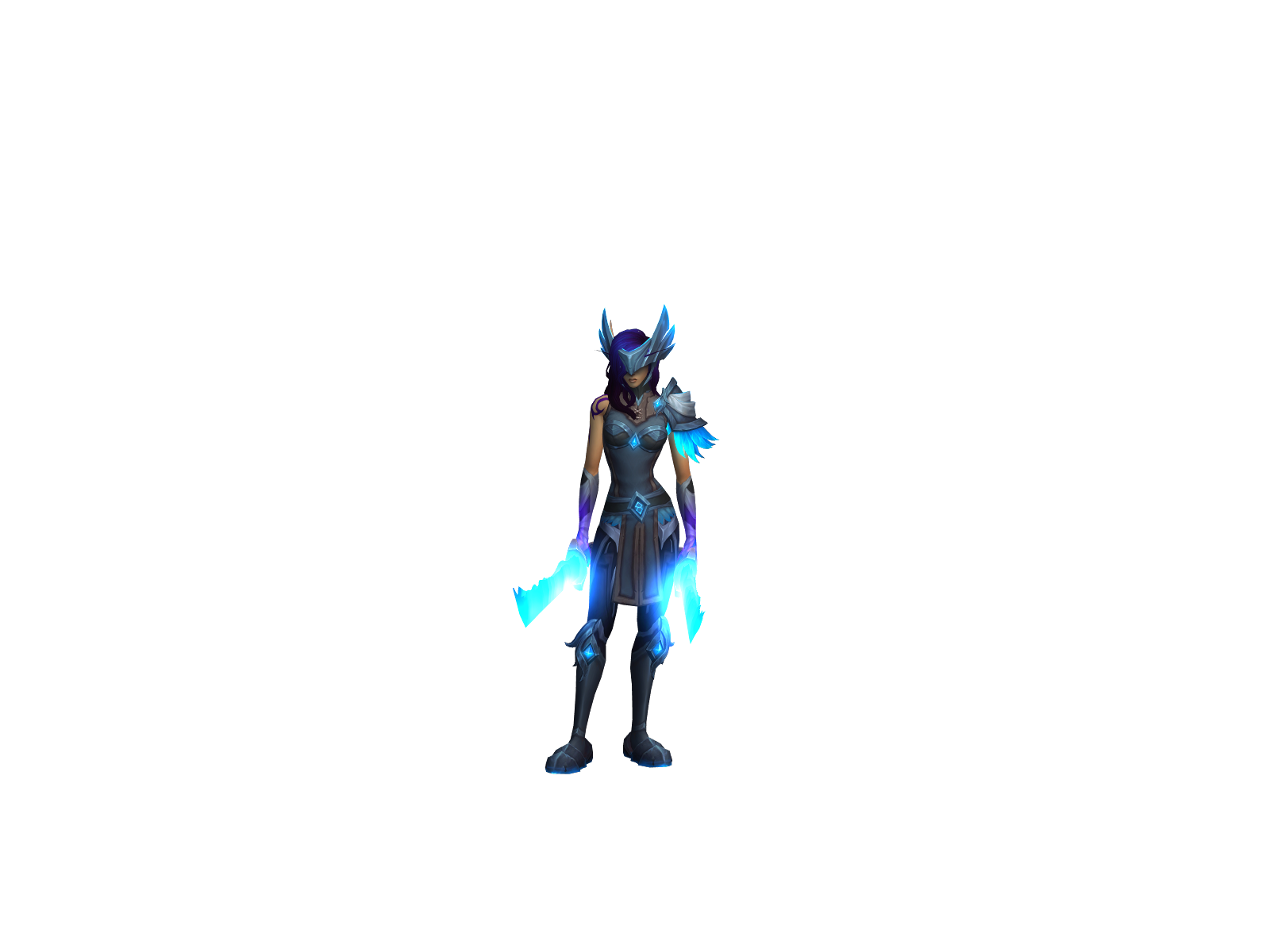 Daebelle 3D character render