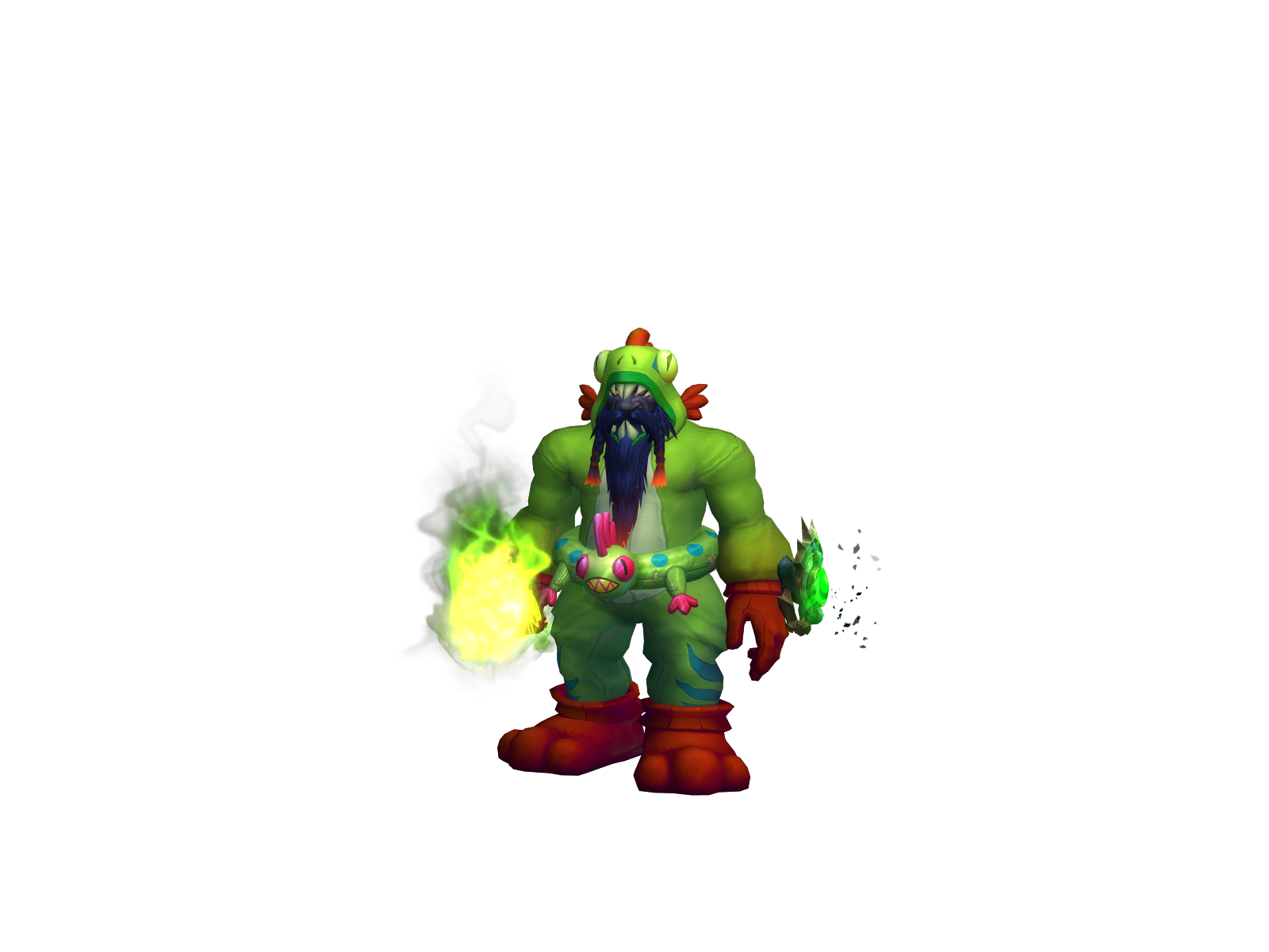 Chainsmker 3D character render