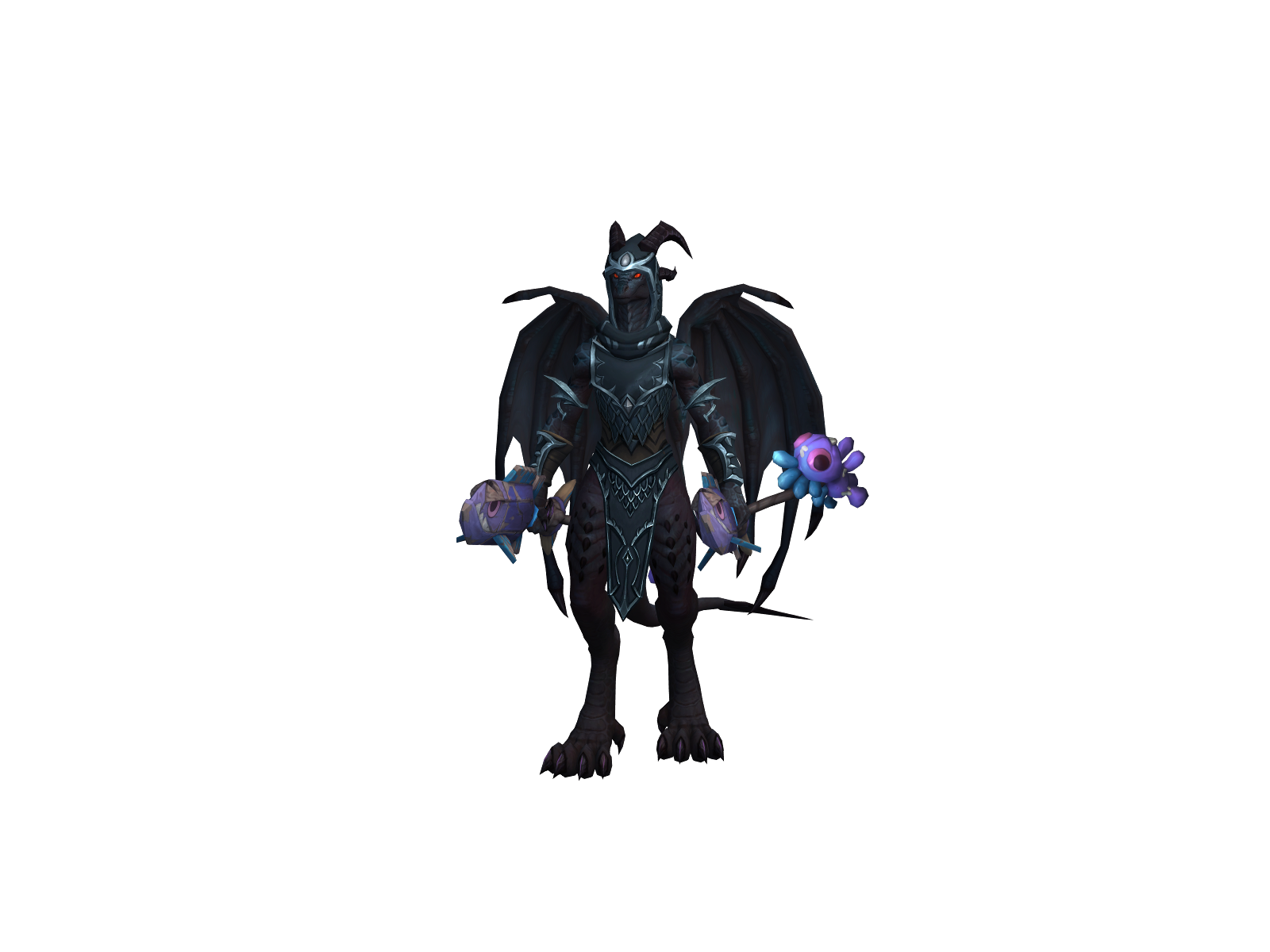 Miztrës 3D character render