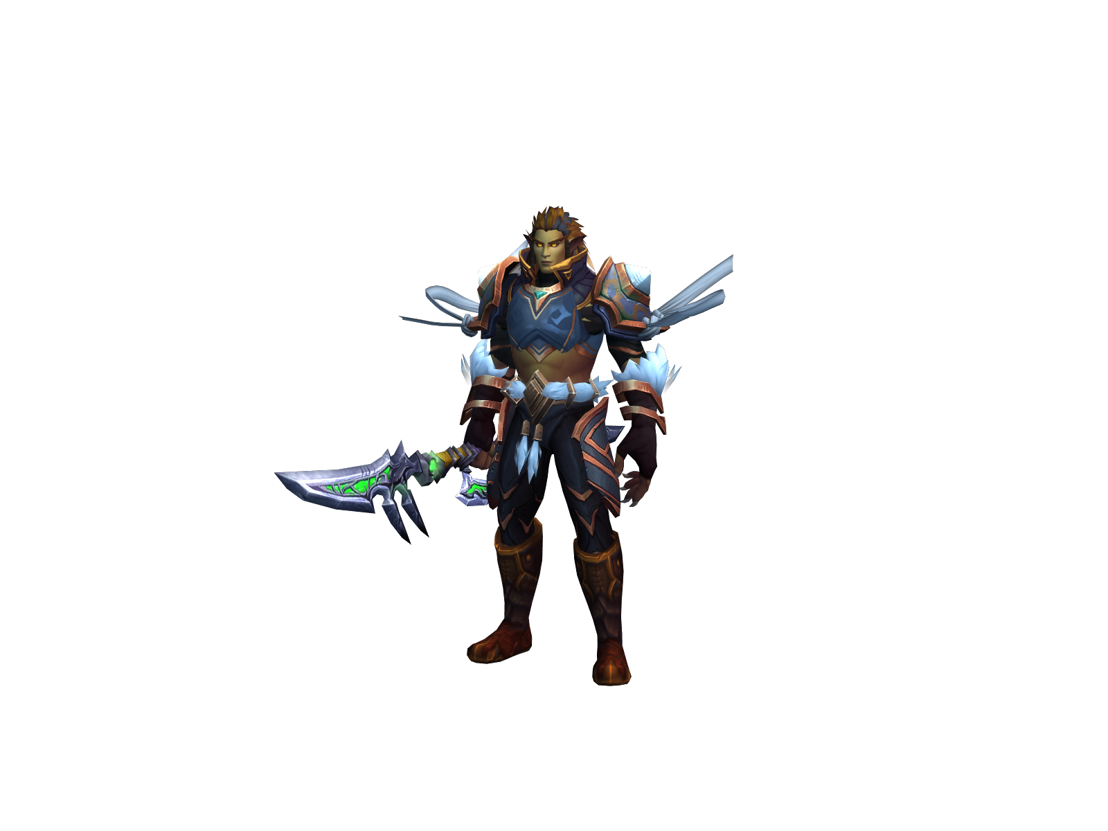 Saako 3D character render