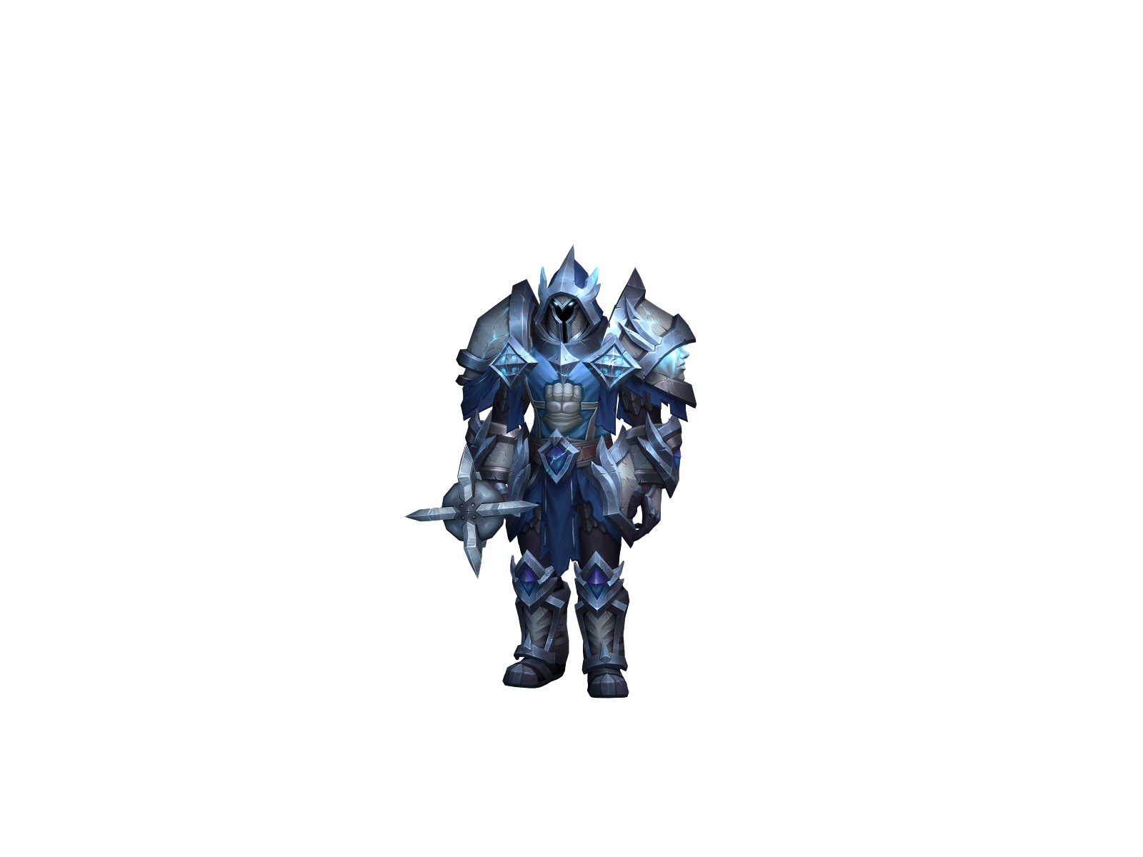 Geraniden 3D character render