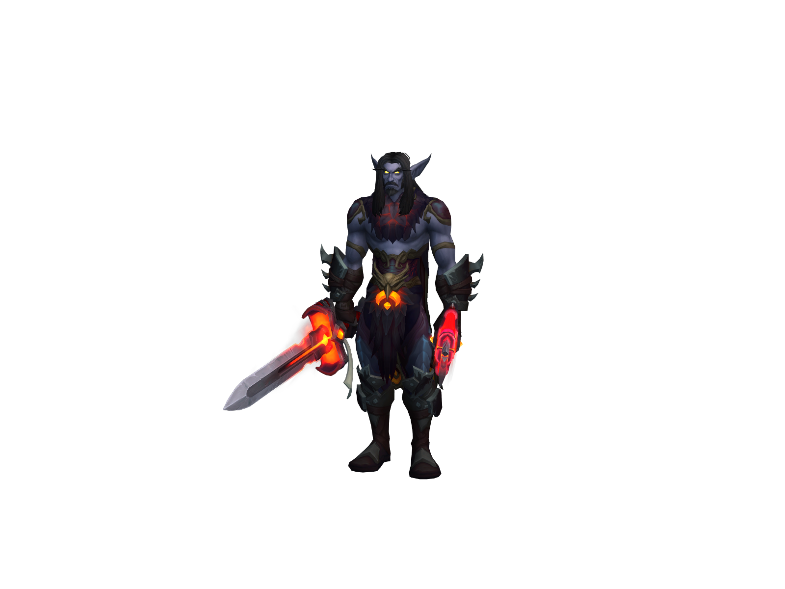 Moreblood 3D character render