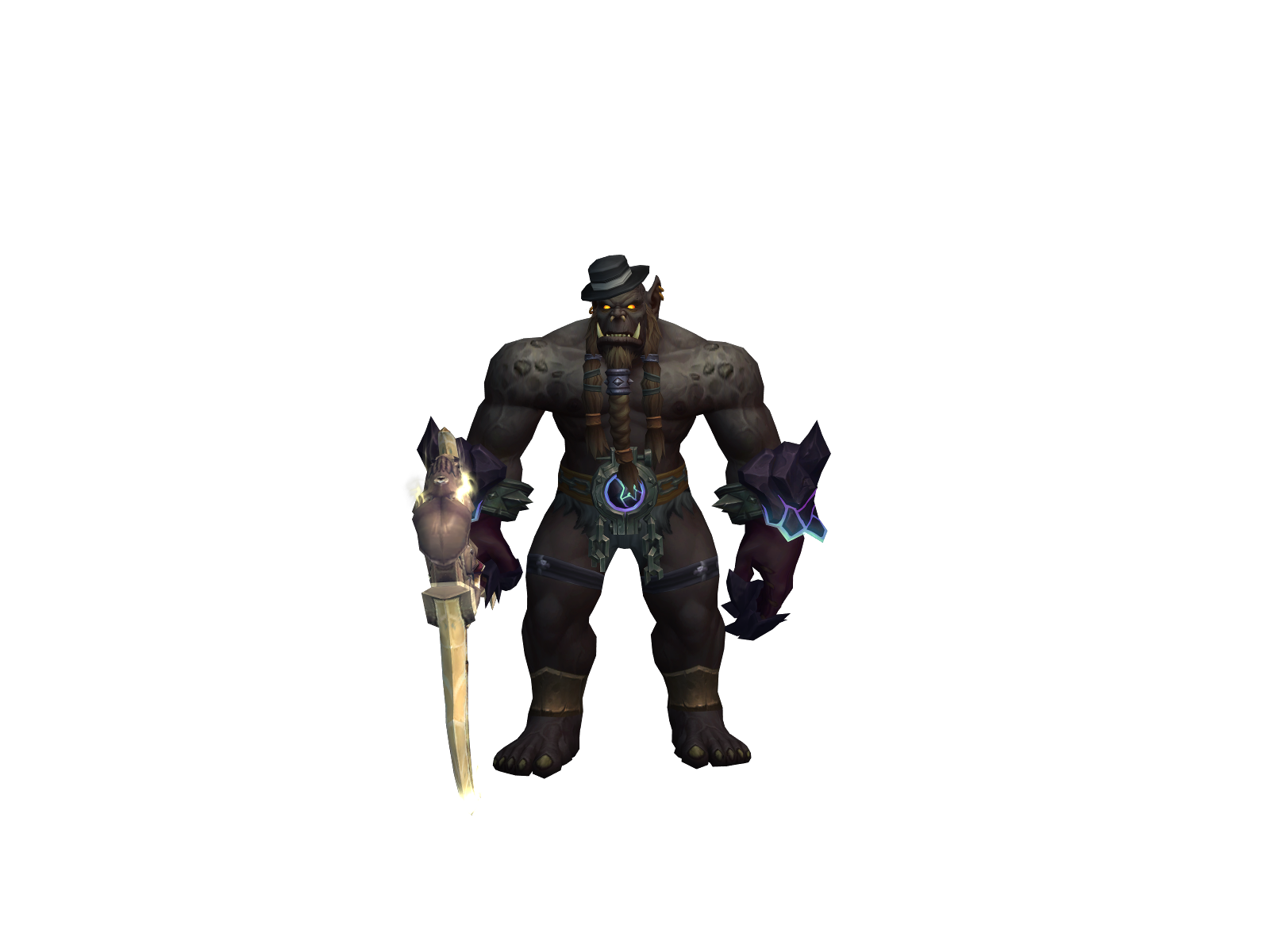 Weylow 3D character render