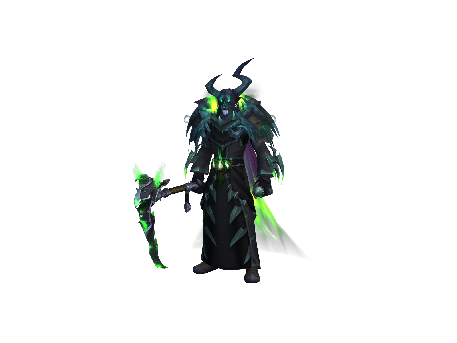 Scradge 3D character render