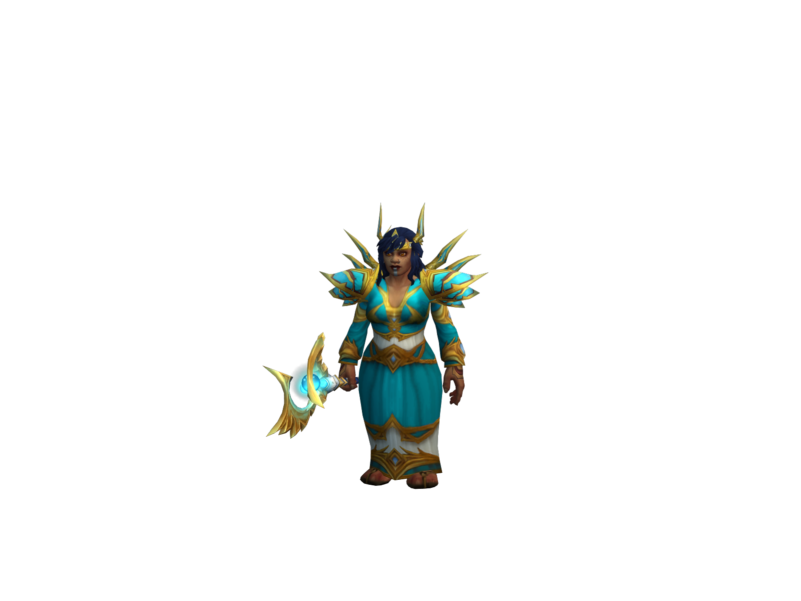 Alysanthe 3D character render
