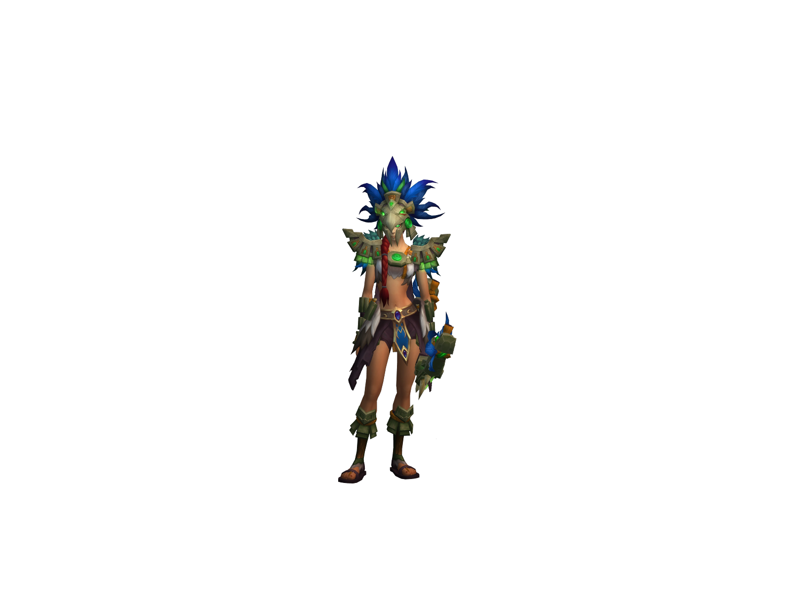 Fatàle 3D character render