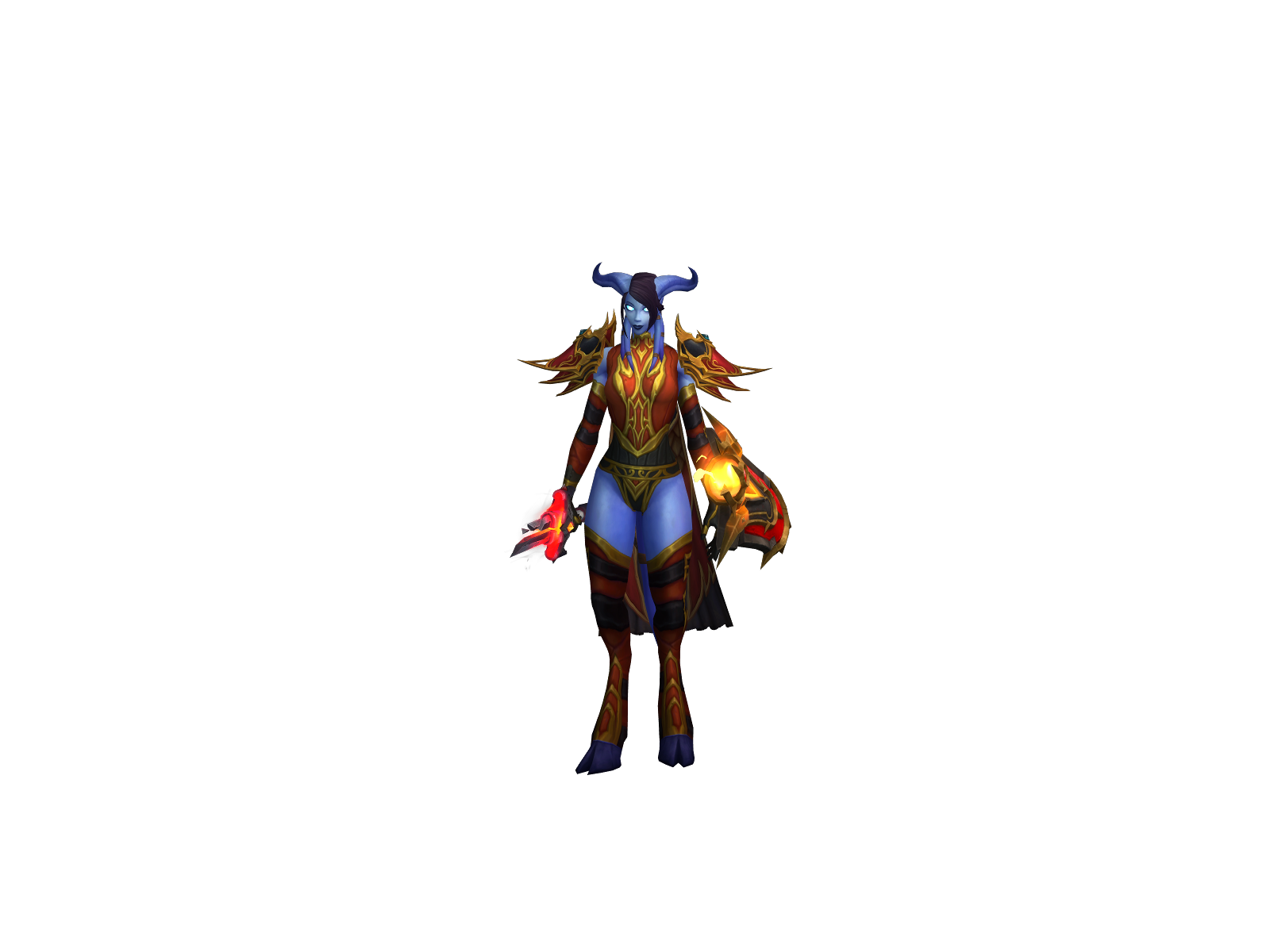 Kyeliel 3D character render