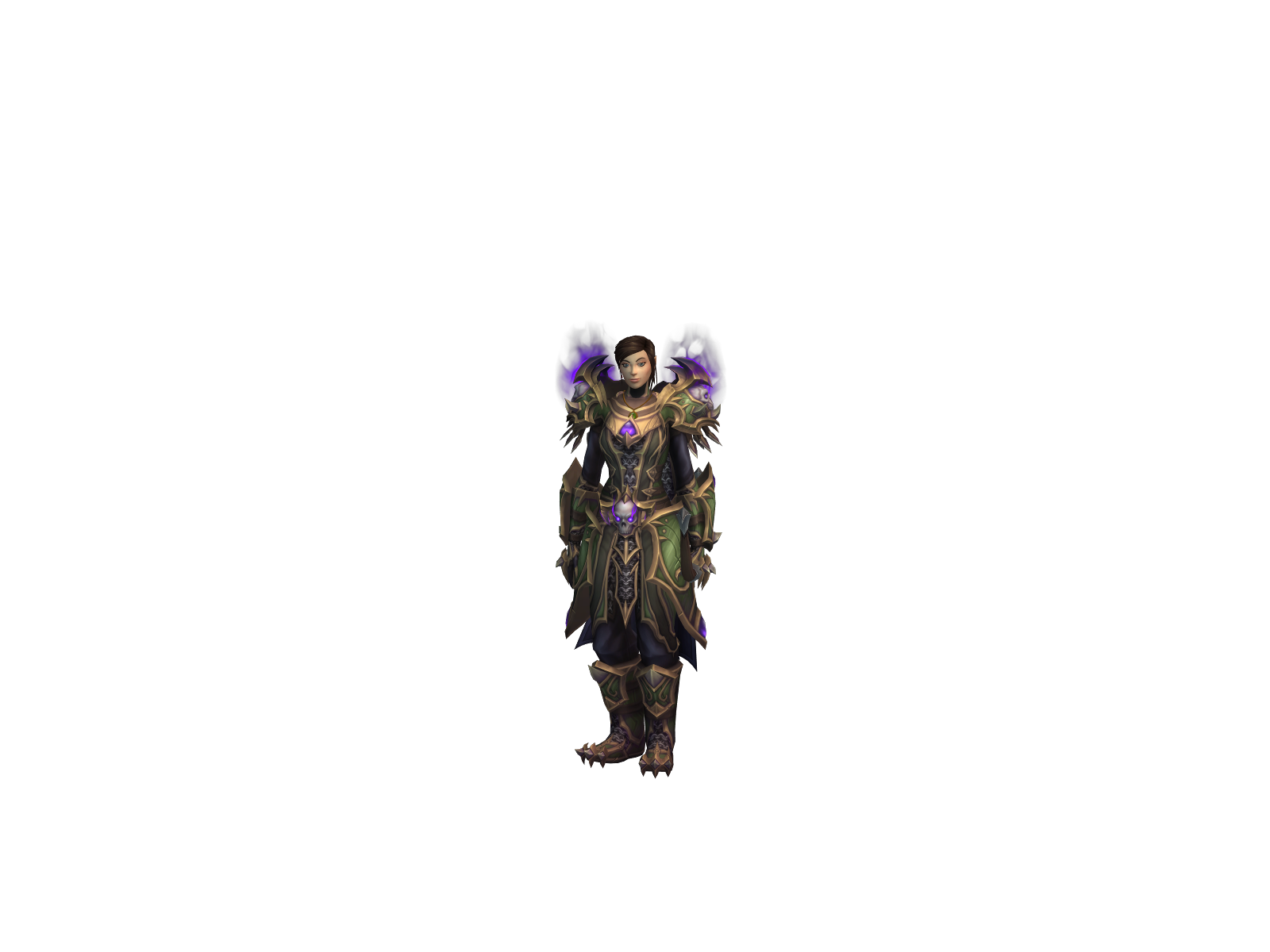 Milene 3D character render