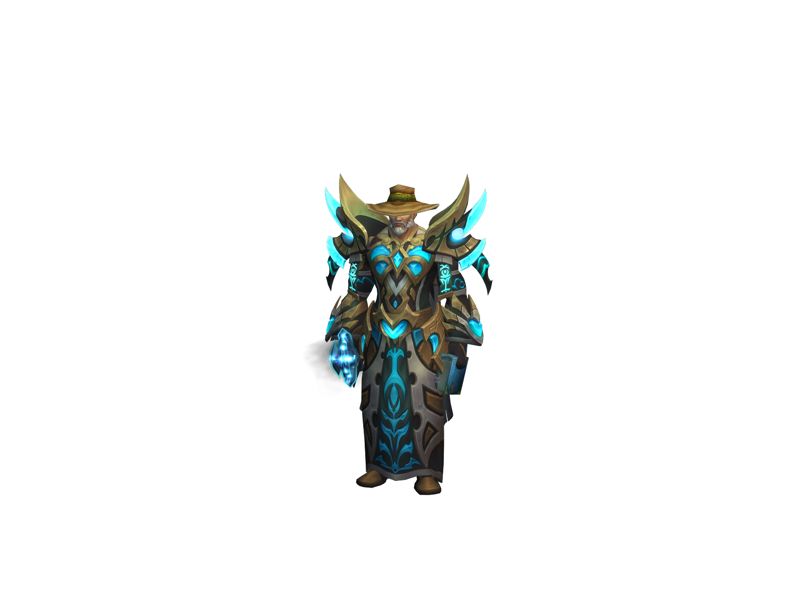 Salnitric 3D character render
