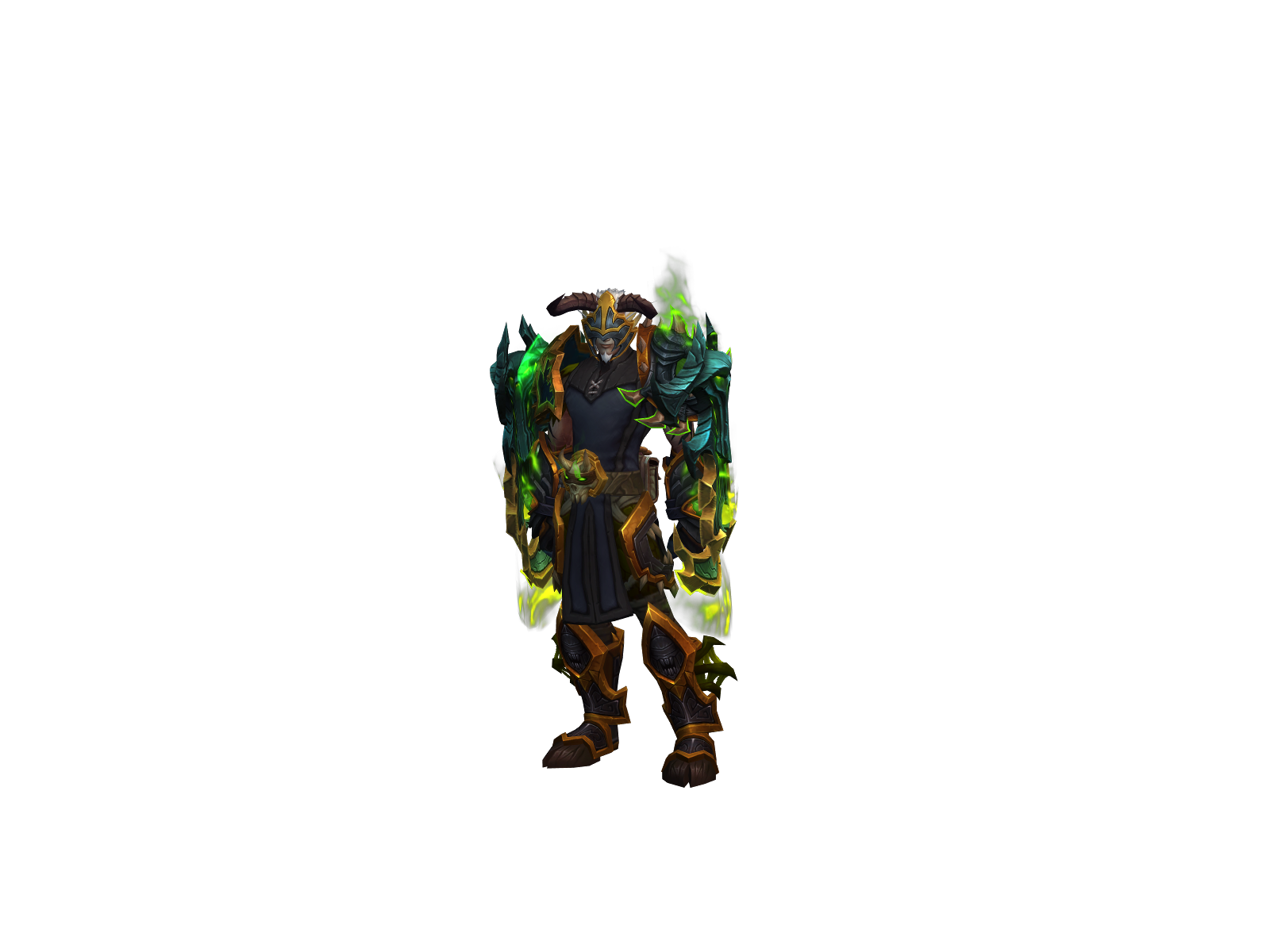 Reigned 3D character render