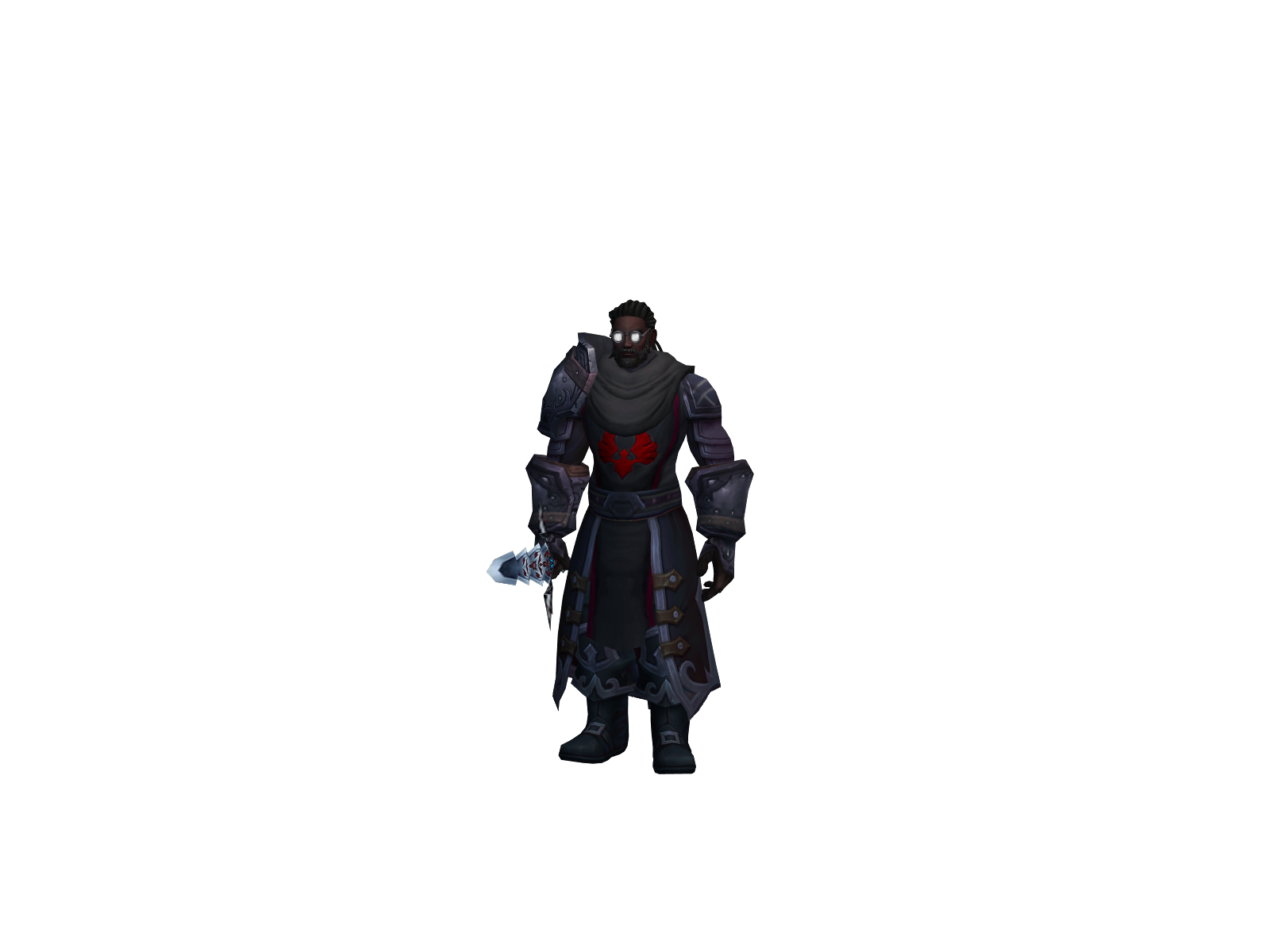 Daeriius 3D character render
