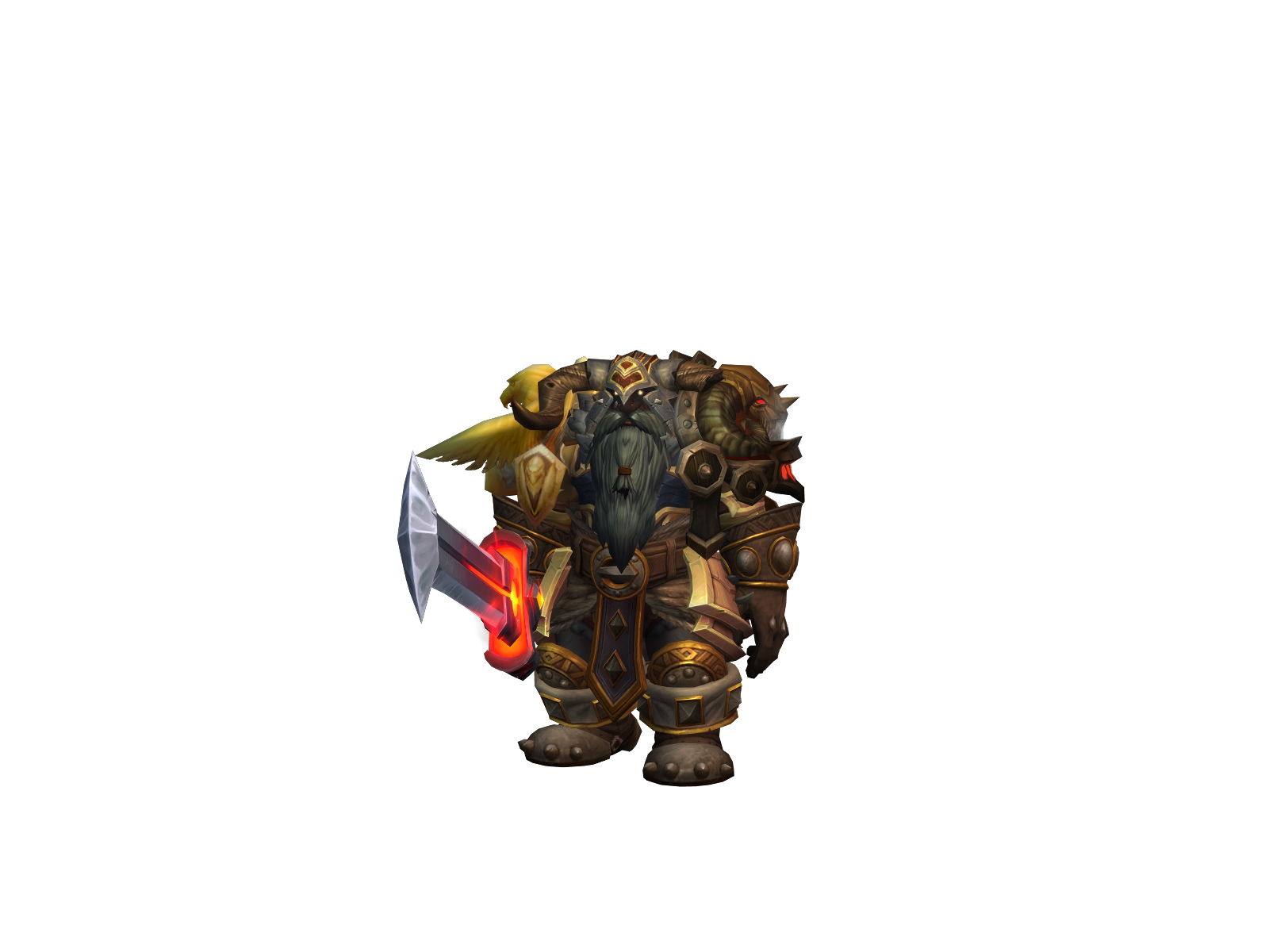 Griftustle 3D character render