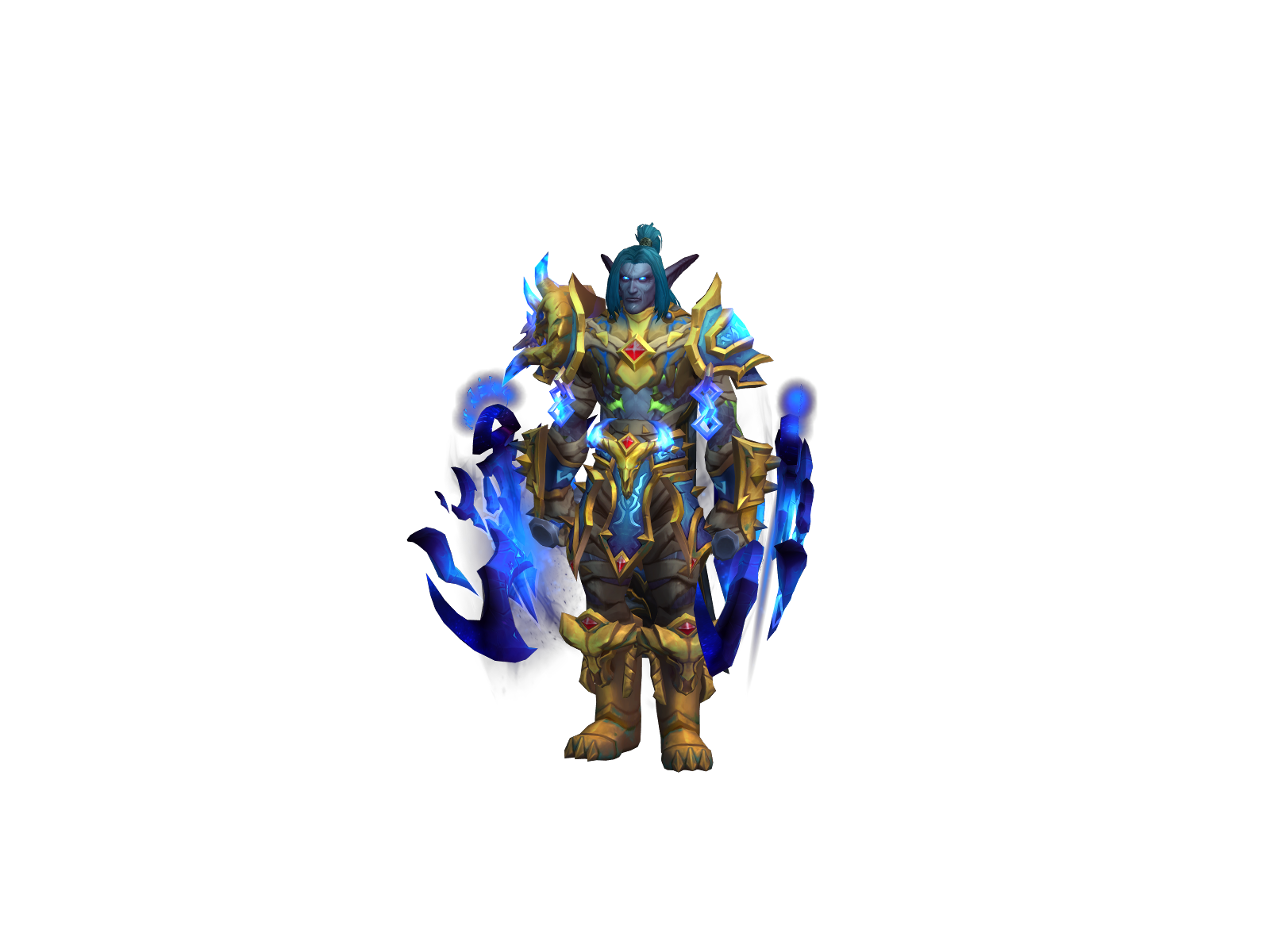Grelofin 3D character render