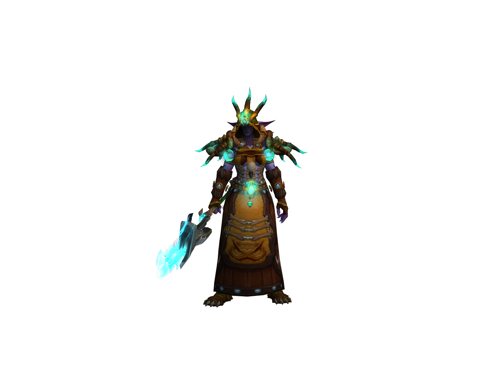 Bansheeba 3D character render